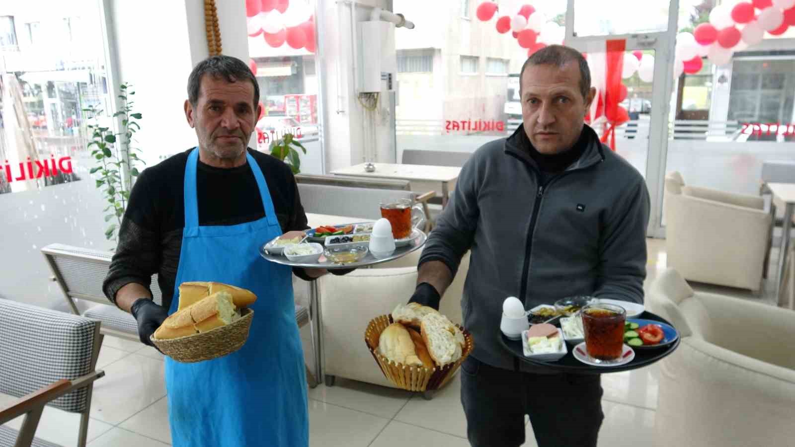 Erzurum’da 150 TL’lik serpme kahvaltı ilgi odağı