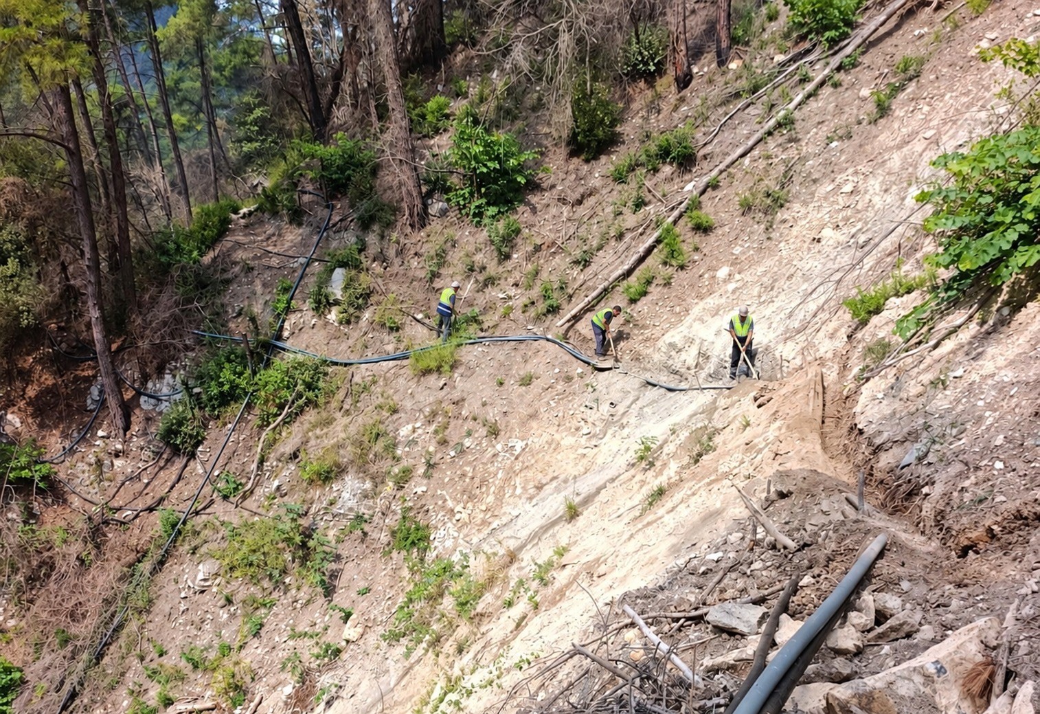 Dörtyol’da 500 metrelik içme suyu hattı yenilendi
