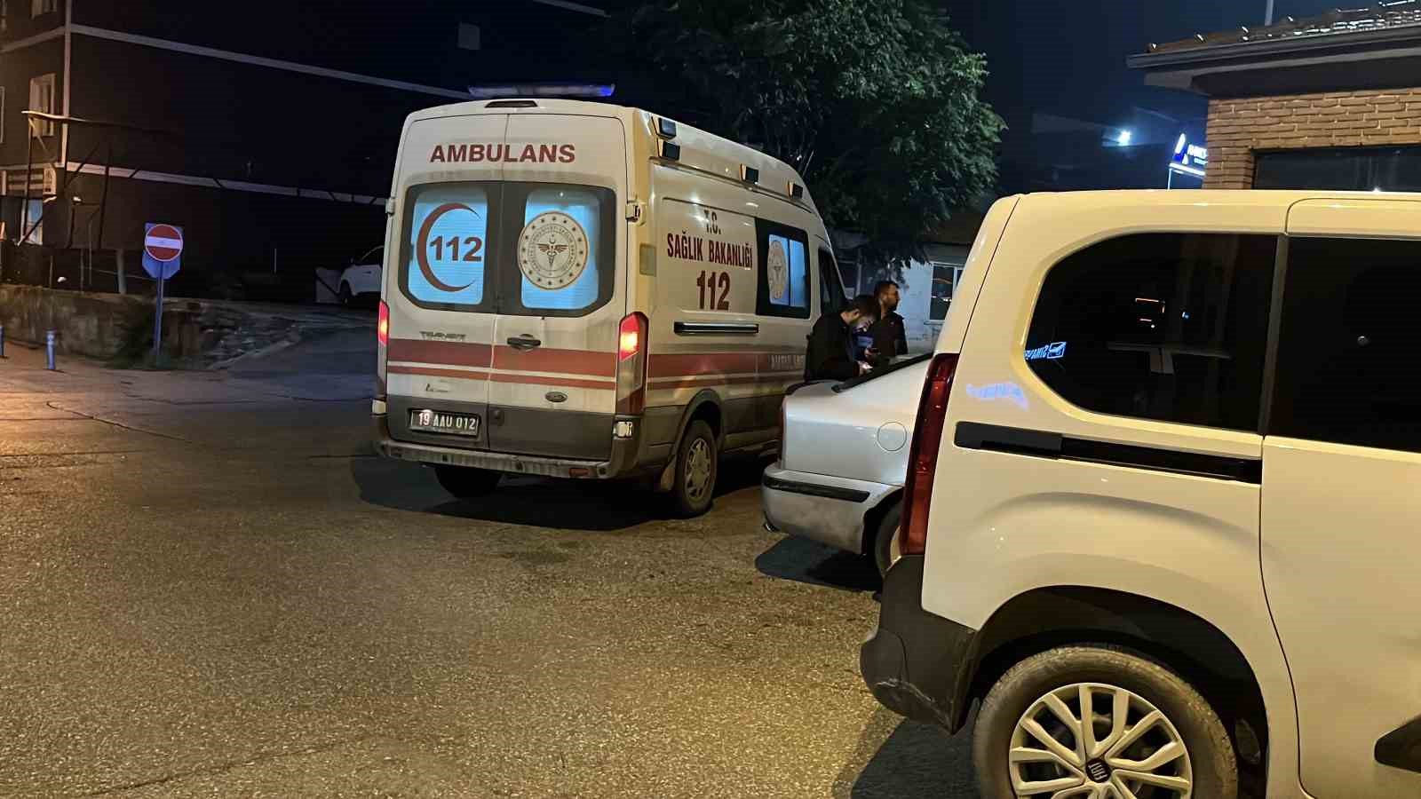 Çorum’da 18 yaşındaki şahıs bıçaklı saldırıda yaralandı