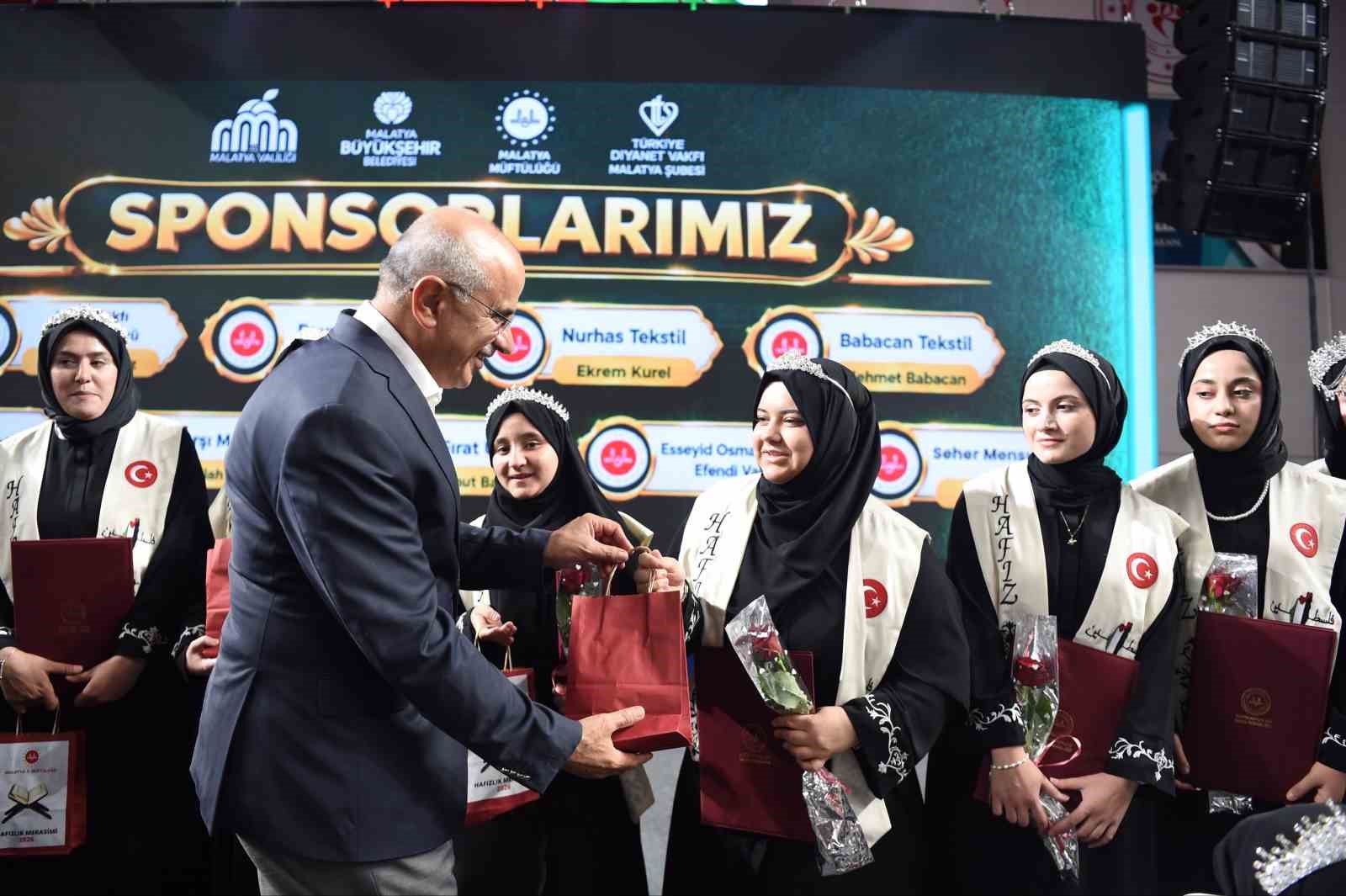 Malatya’da 373 hafız icazet aldı