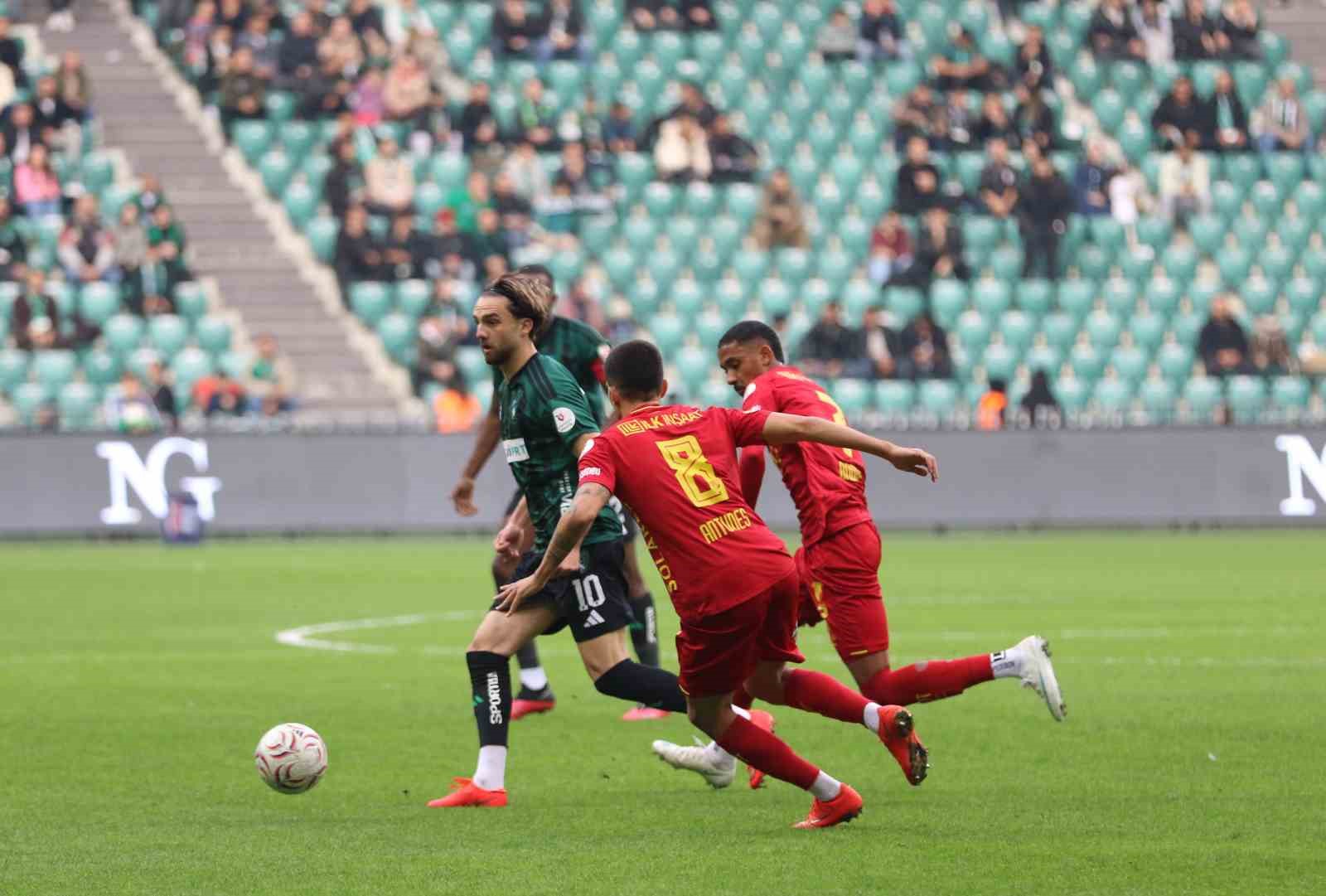 Trendyol Süper Lig: Kocaelispor: 0 - Göztepe: 0 (Maç devam ediyor)