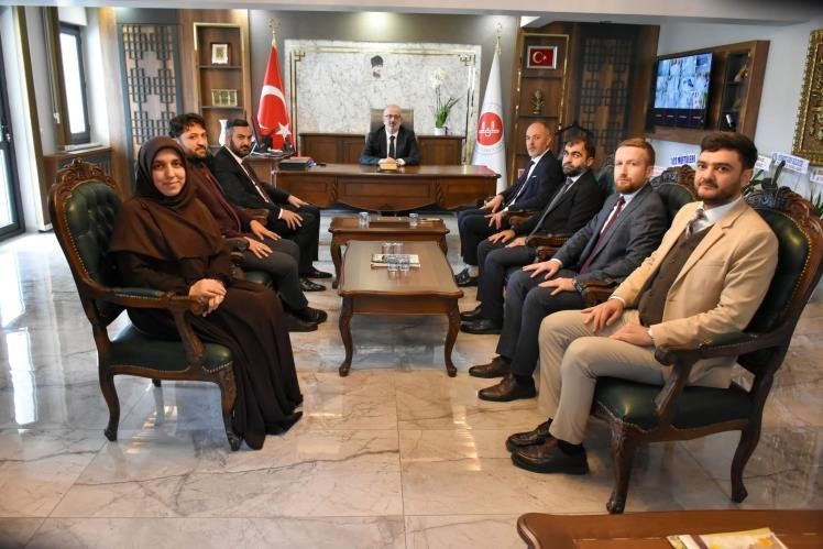 Bilecik’te ilçe müftüleri, İl Müftüsü Dikmen ile bir araya geldi