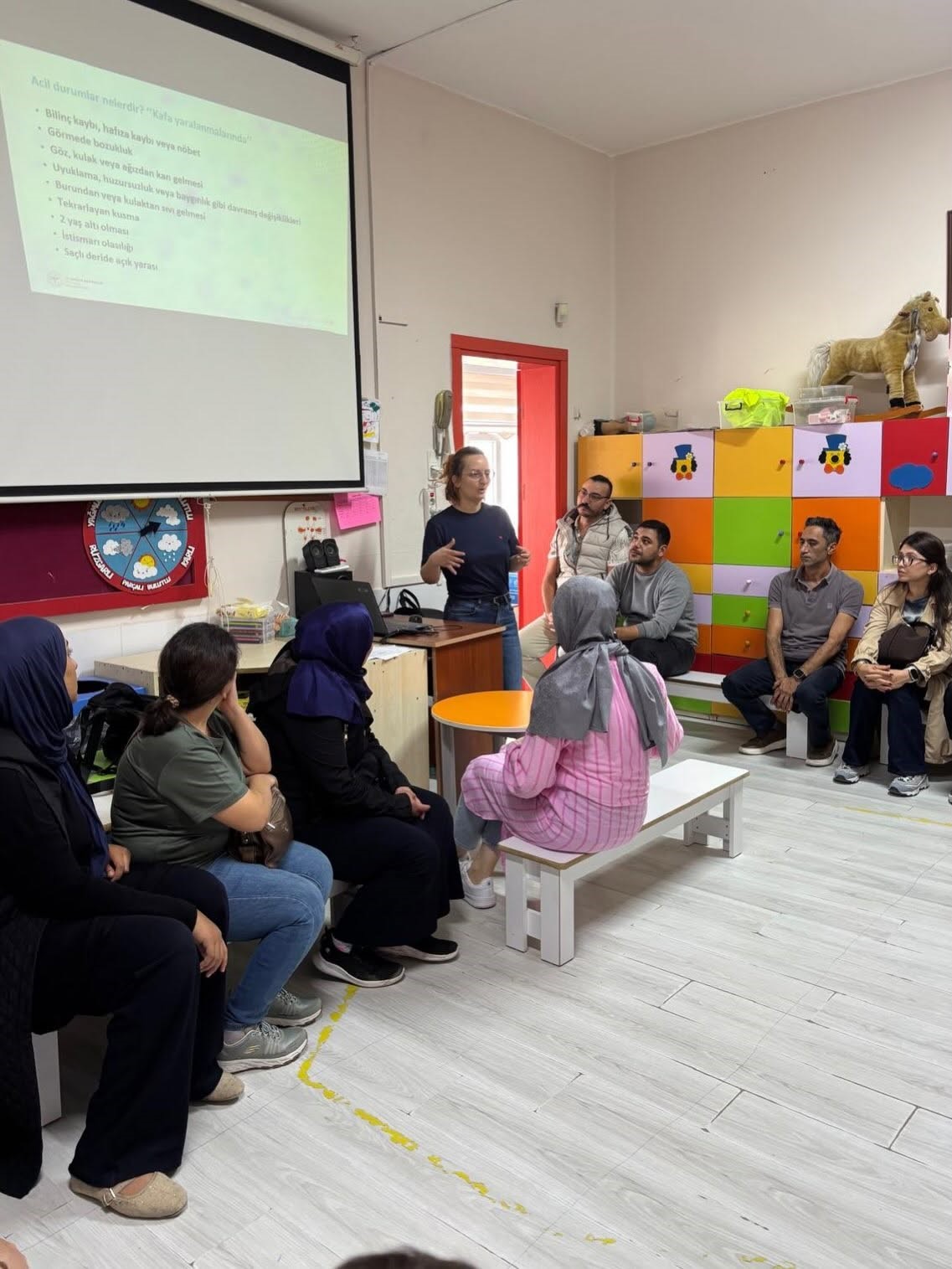 Söke’de çocukların sağlıklı gelişimi için eğitim verildi