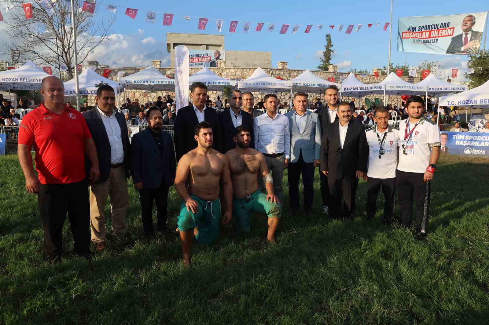 Kozan’da başpehlivan Efe Anıl Al oldu