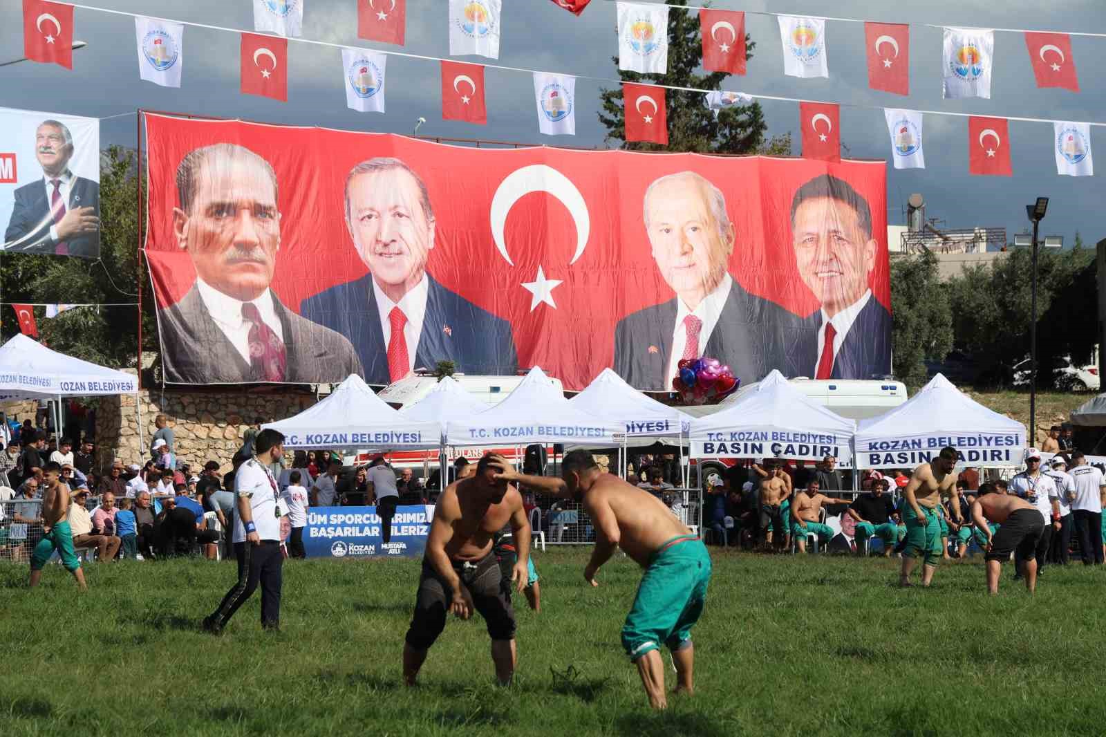 Kozan’da başpehlivan Efe Anıl Al oldu
