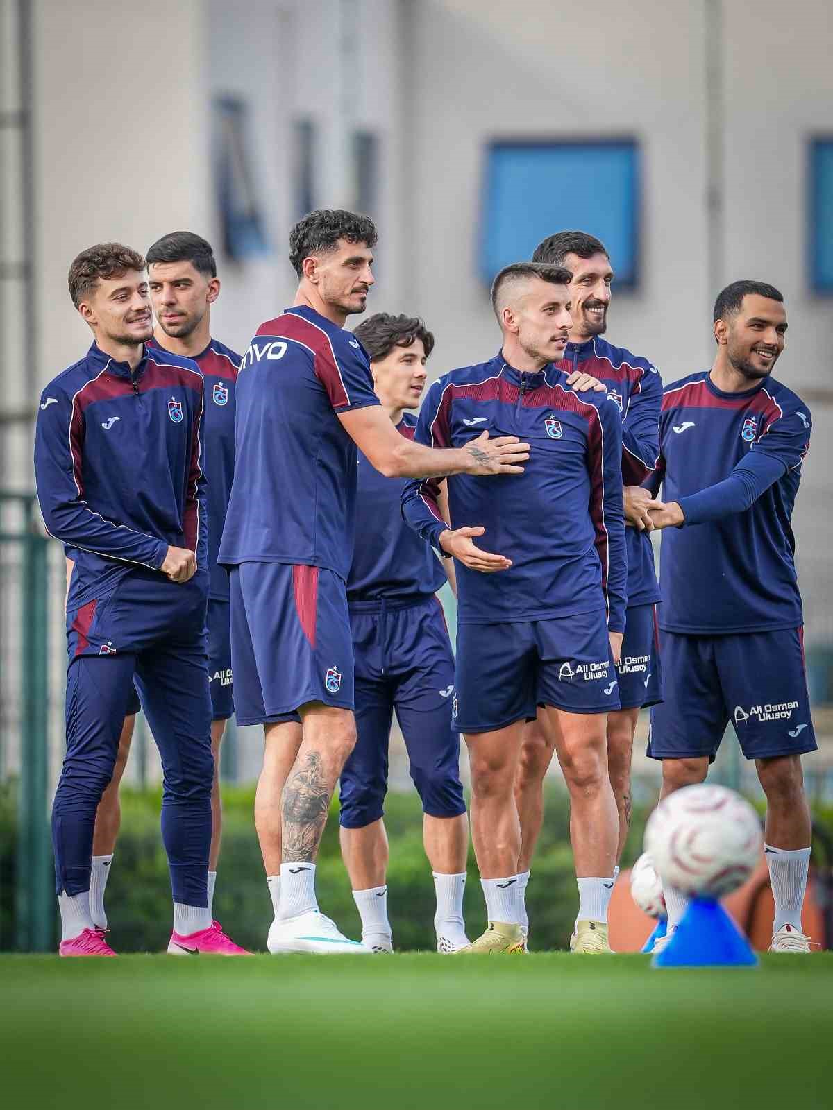 Trabzonspor, Beşiktaş maçı hazırlıklarını tamamladı
