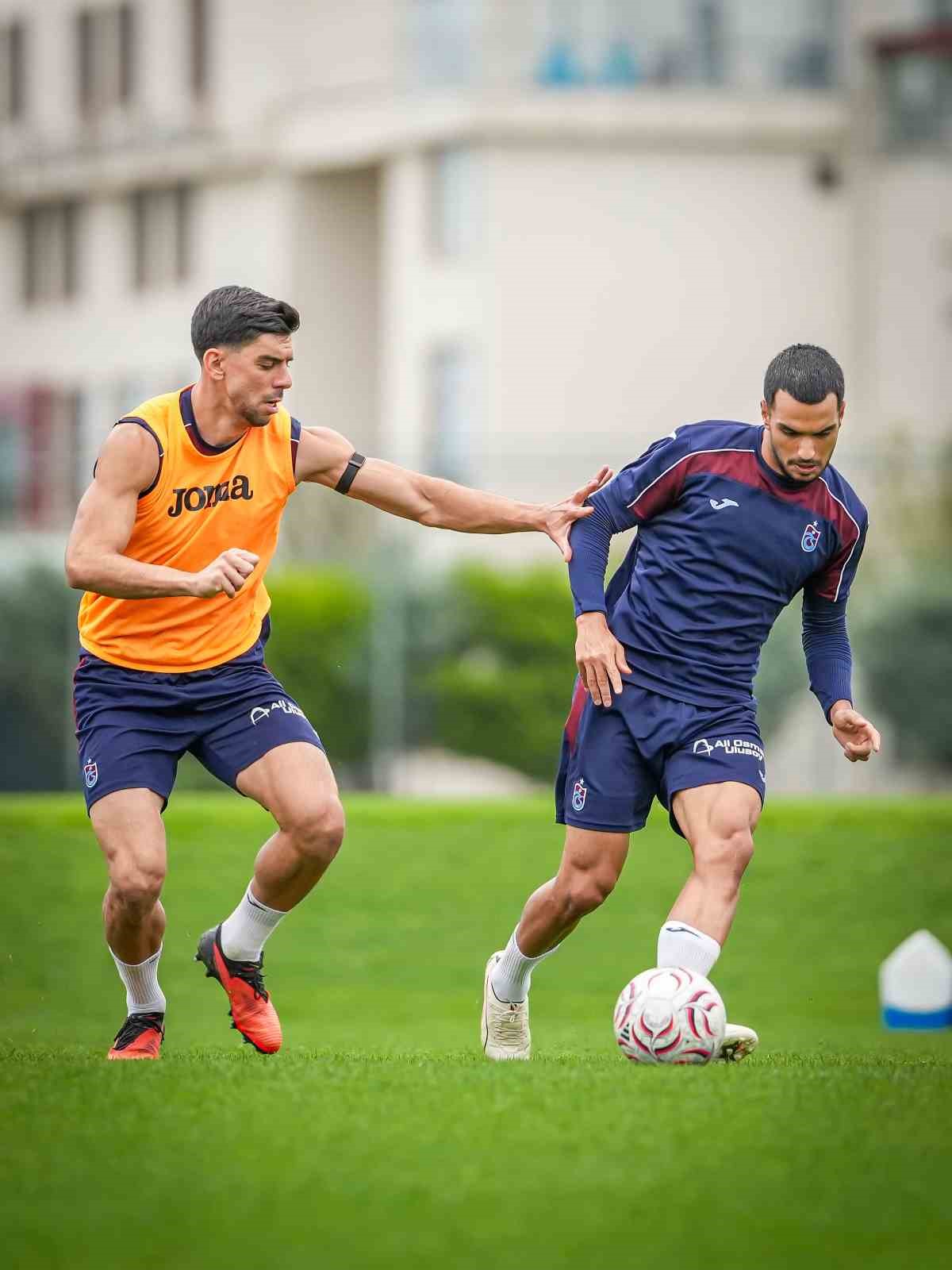 Trabzonspor, Beşiktaş maçı hazırlıklarını tamamladı