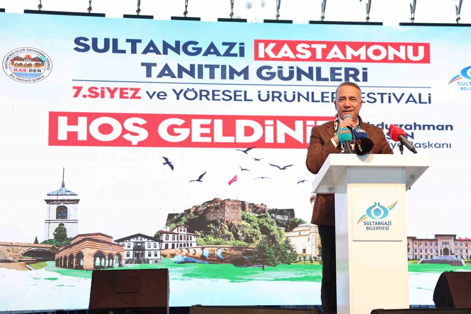 Sultangazi’de Kastamonu rüzgarı esti