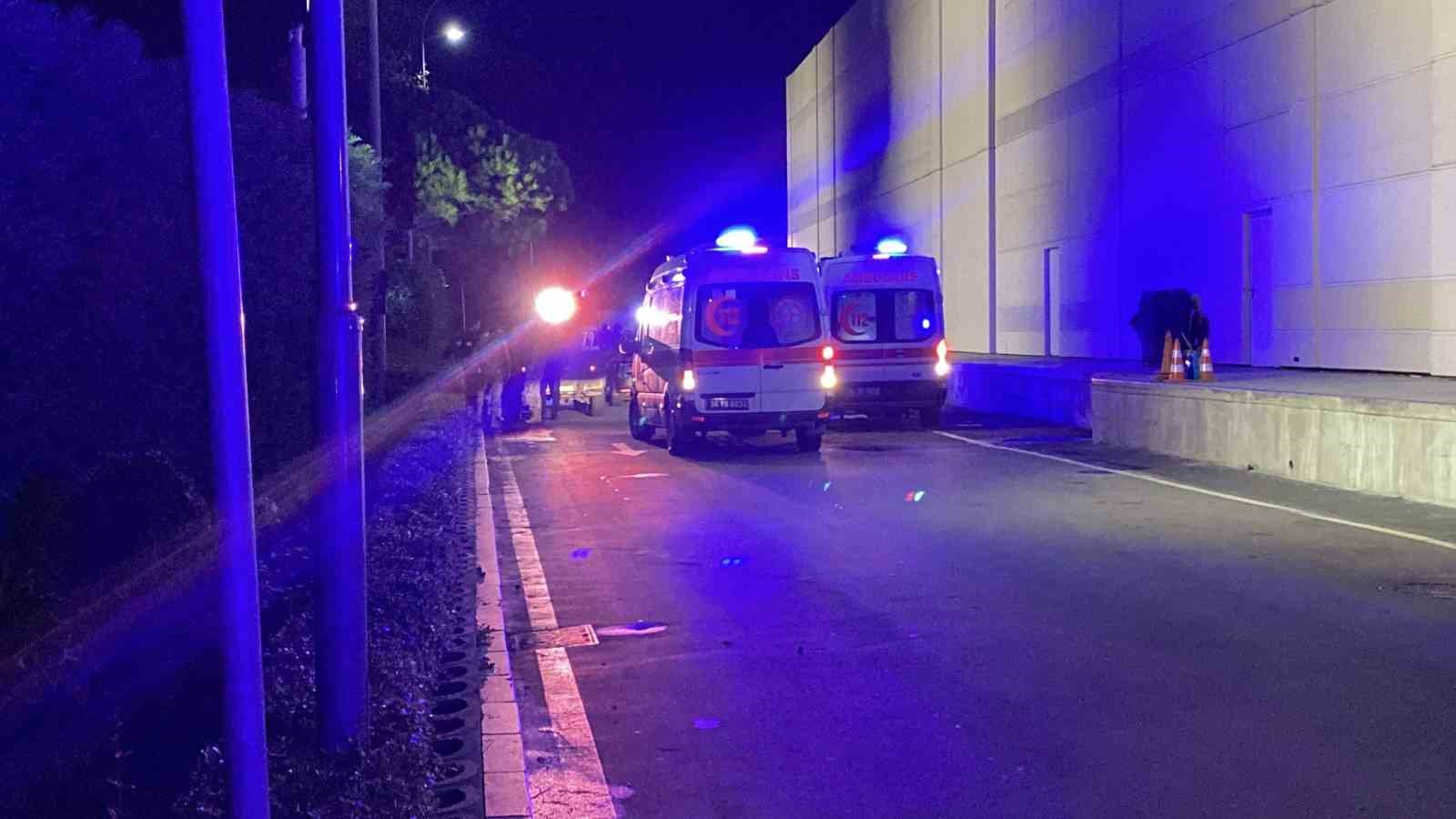 Sarıyer’de AVM içinde İsrail vatandaşına protesto