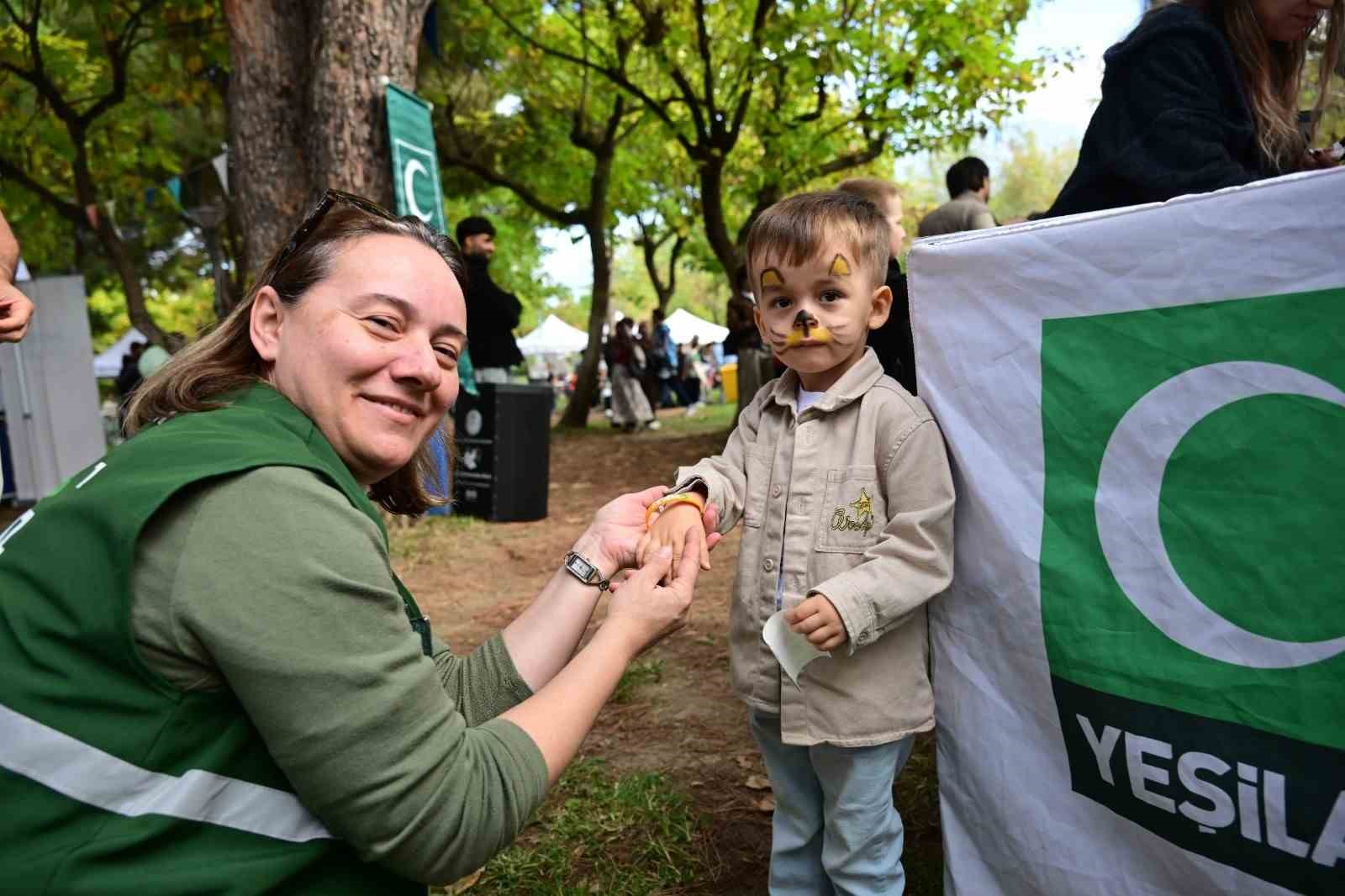 Çocuklar hem eğlendi hem öğrendi