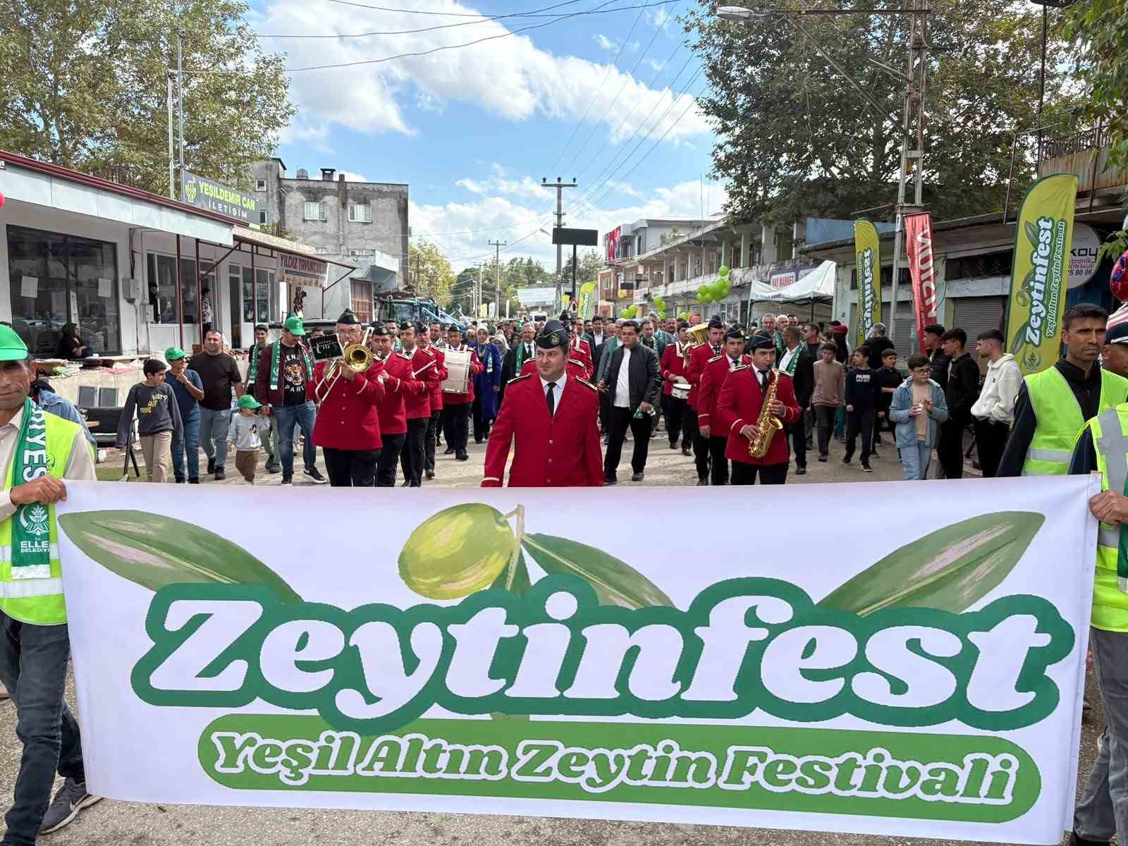 Osmaniye’de zeytinciliğin yükselen değeri Ellek’te festival coşkusu