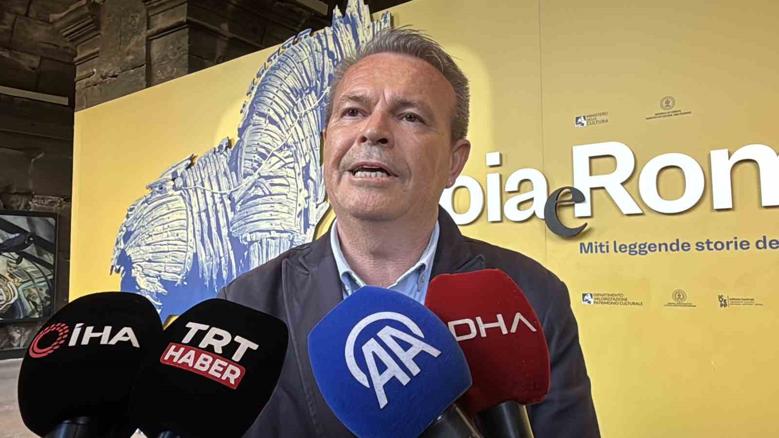 Kolezyum’daki Troya ve Roma sergisi 2 milyonun üzerinde ziyaretçiyi ağırladı