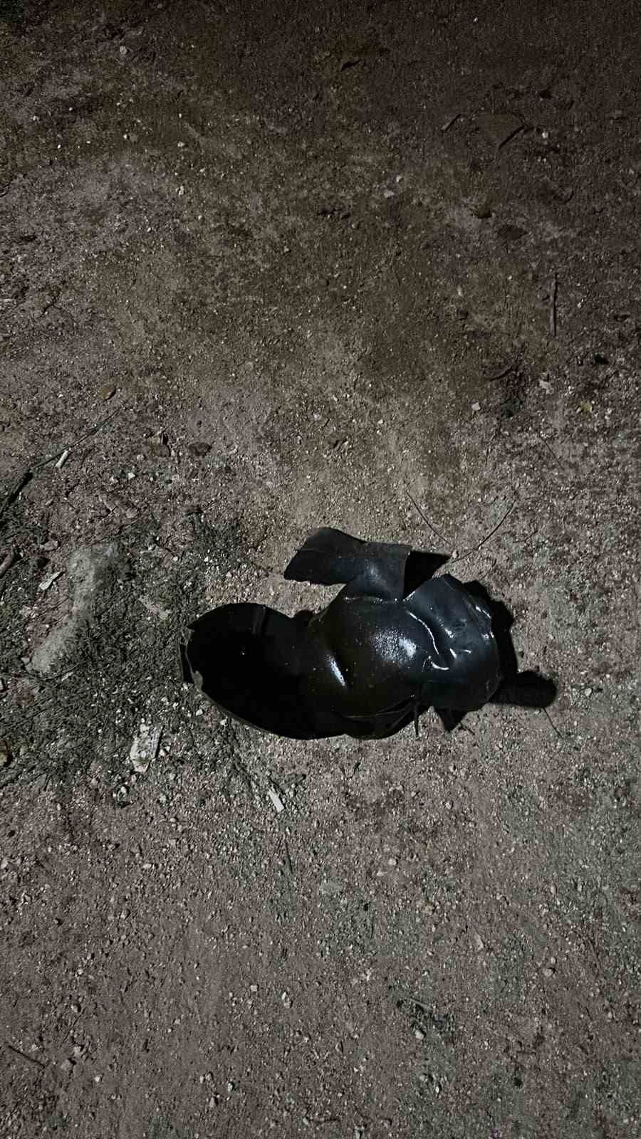 Bağ evindeki yangında piknik tüpü bomba gibi patladı