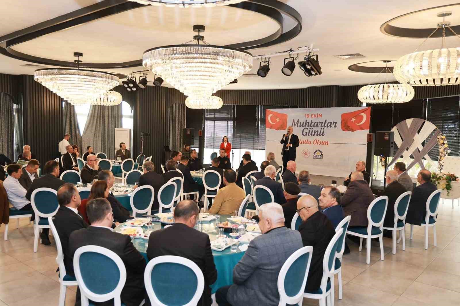 Muhtarlarla gönül gönüle buluşma