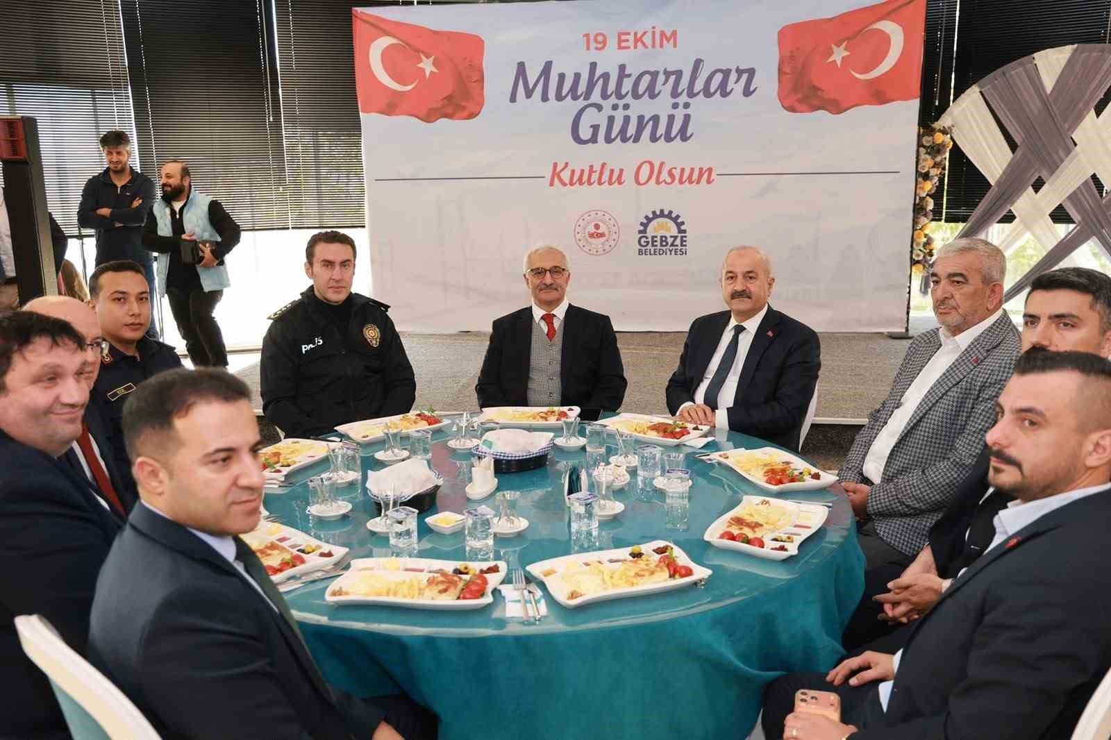Muhtarlarla gönül gönüle buluşma