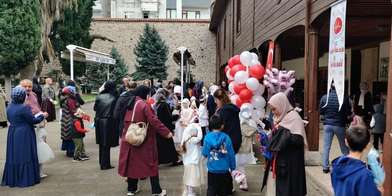 Sinop’ta miniklerin Kur’an-ı Kerim heyecanı