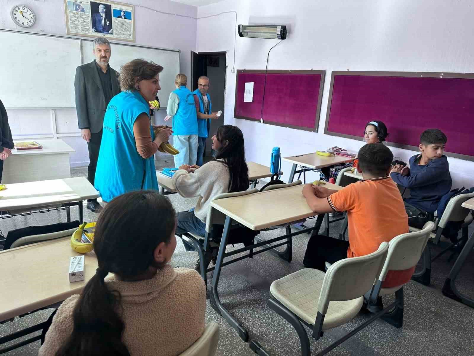 Çüngüş’te sağlıklı beslenme etkinliği