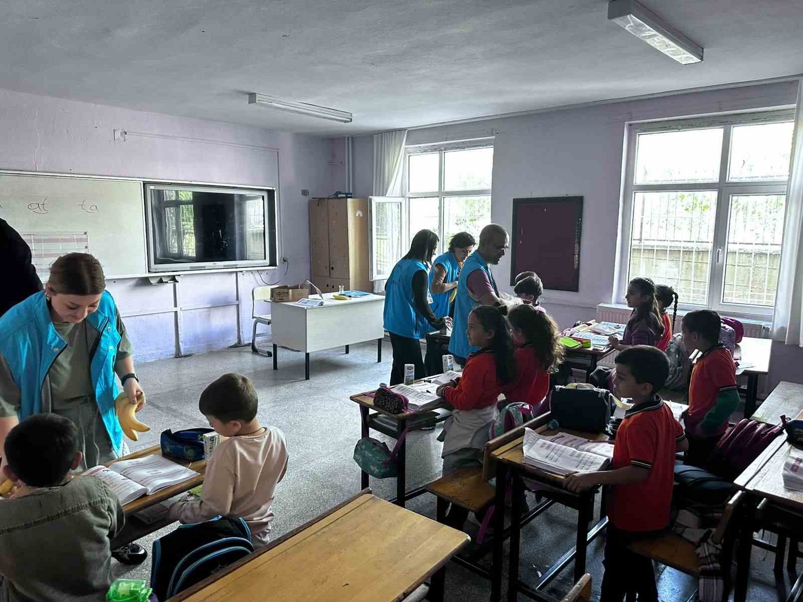 Çüngüş’te sağlıklı beslenme etkinliği