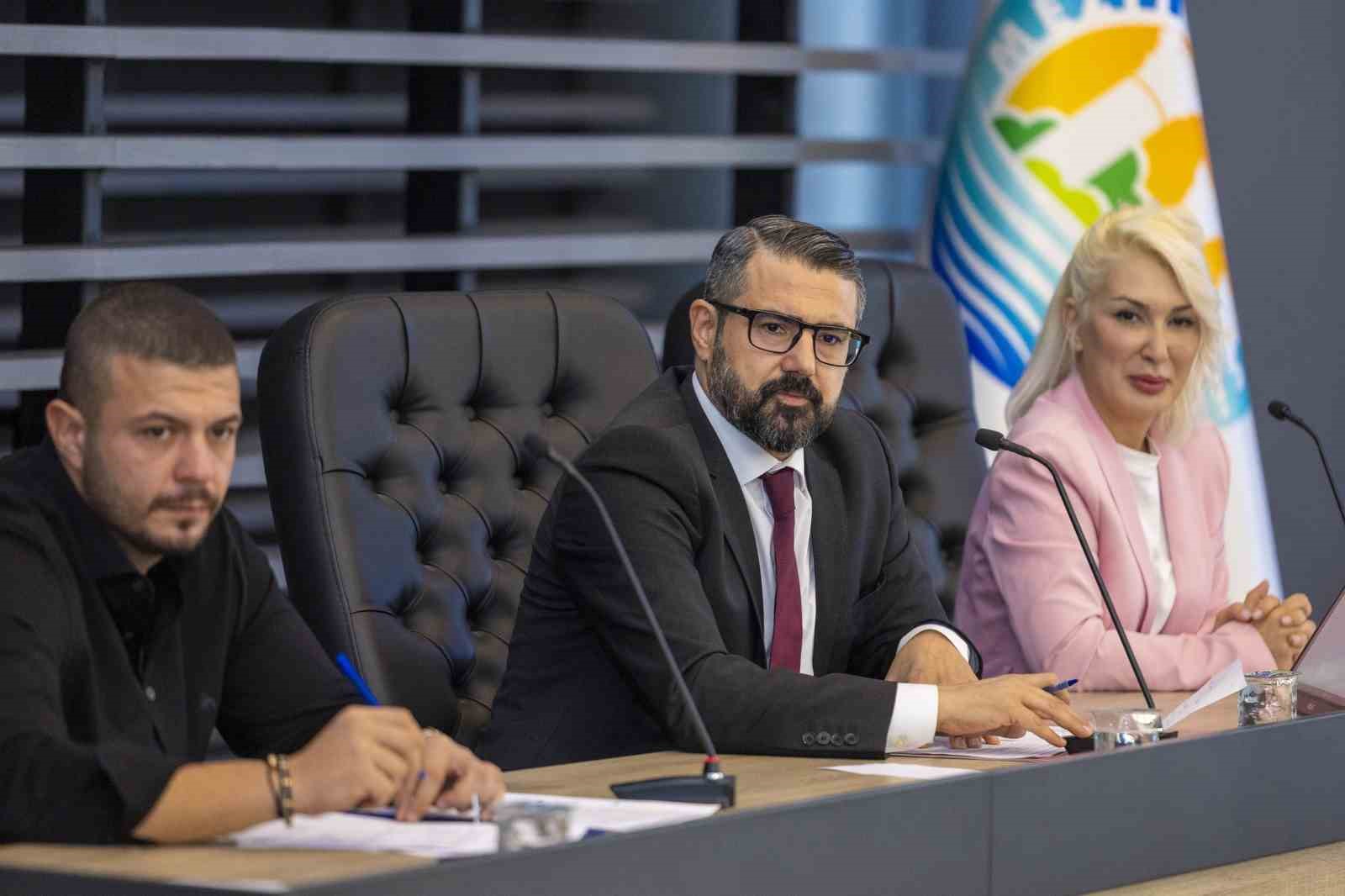Mezitli Belediye Meclisinde encümen seçimi gerçekleştirildi