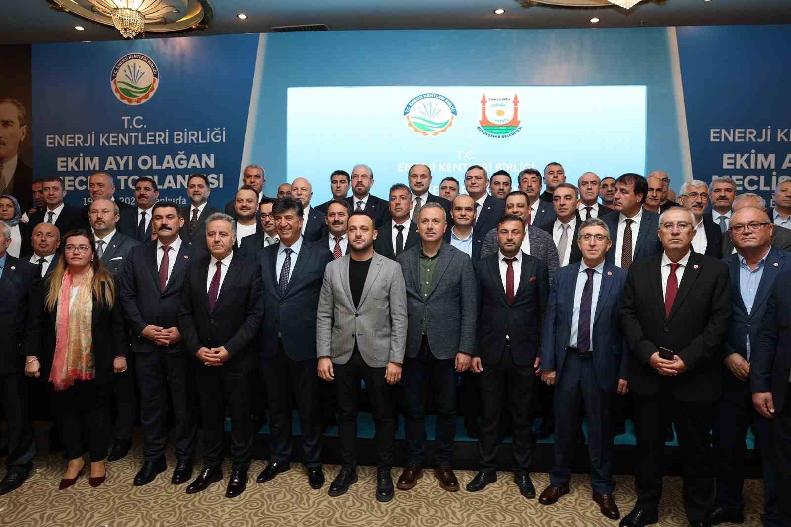 Enerji Kentleri Birliği Ekim Ayı Olağan Meclis Toplantısı Şanlıurfa’da düzenlendi