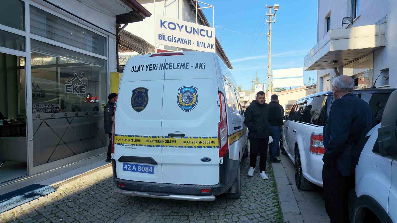Konya’da kıraathaneye tüfekli saldırı: 1 ölü, 1 yaralı
