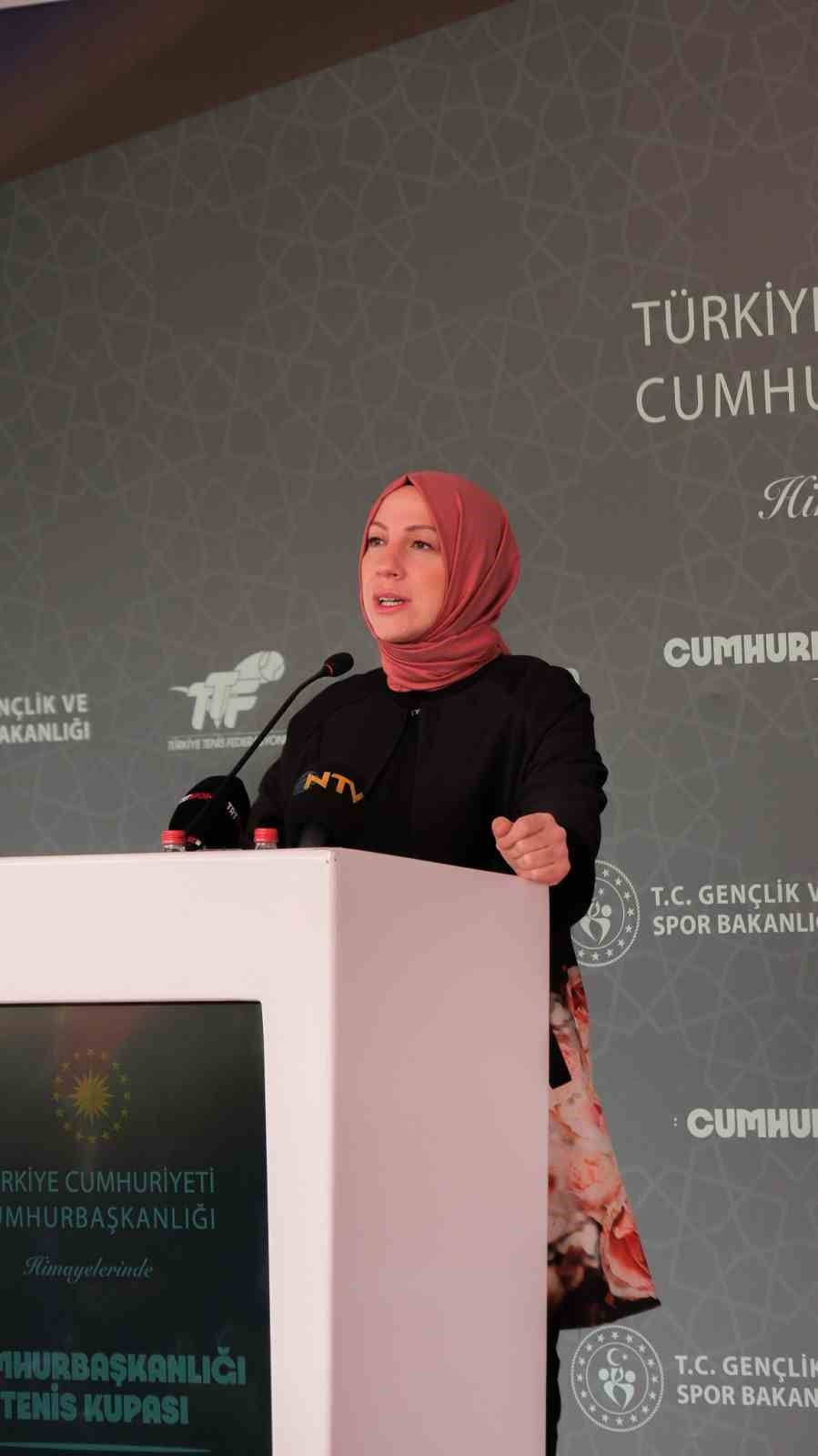 Cumhurbaşkanlığı Tenis Kupası’nın açılış töreni gerçekleştirildi