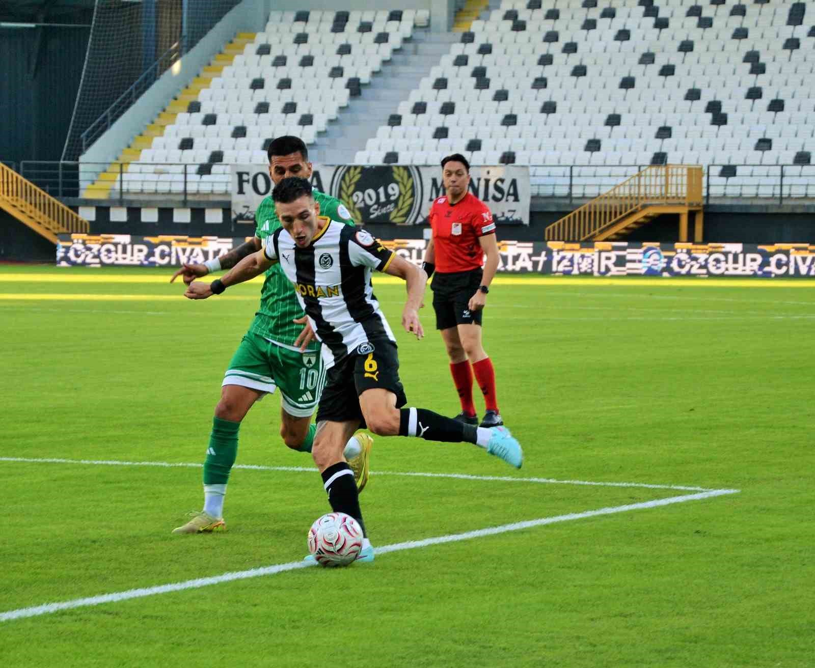 Trendyol 1. Lig: Manisa FK: 3 - Muğlaspor: 4