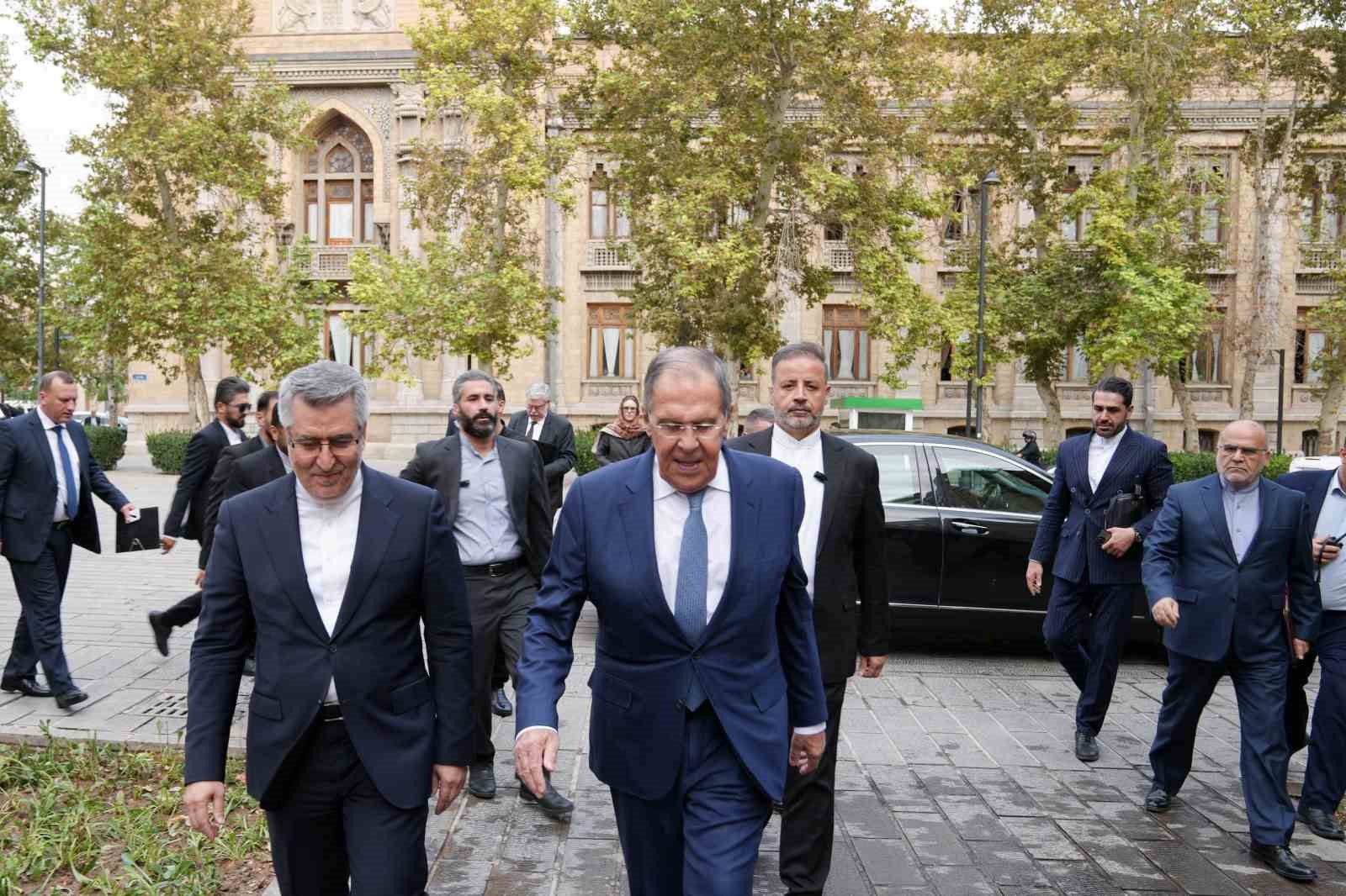 Rusya Dışişleri Bakanı Lavrov İran’da