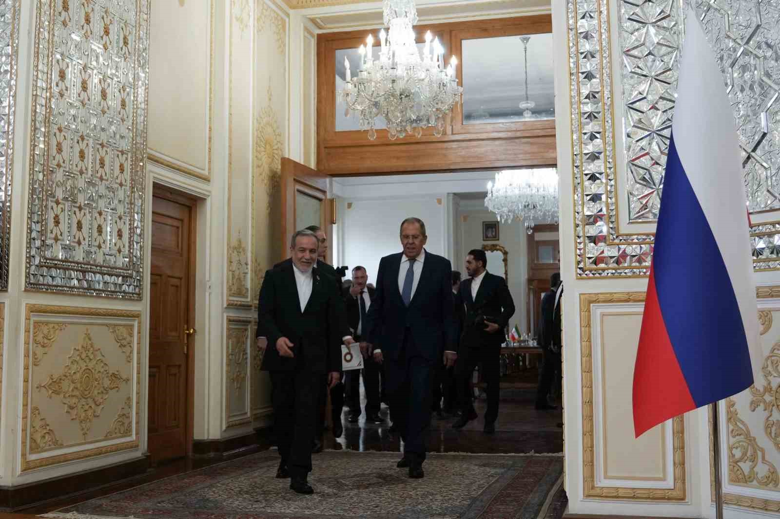 Rusya Dışişleri Bakanı Lavrov İran’da