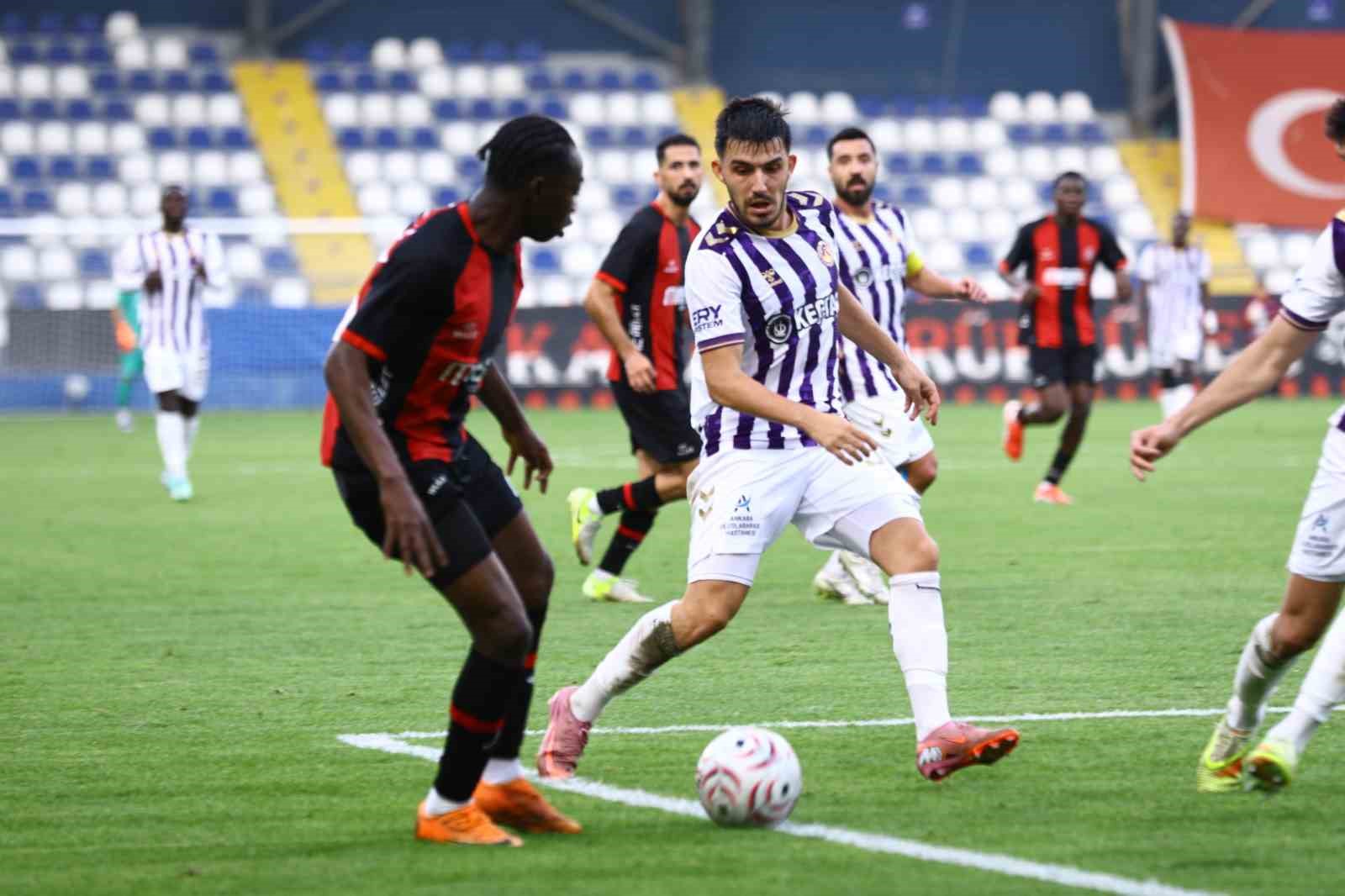 Trendyol 1. Lig: Fatih Karagümrük: 1 - Ankara Keçiörengücü: 2
