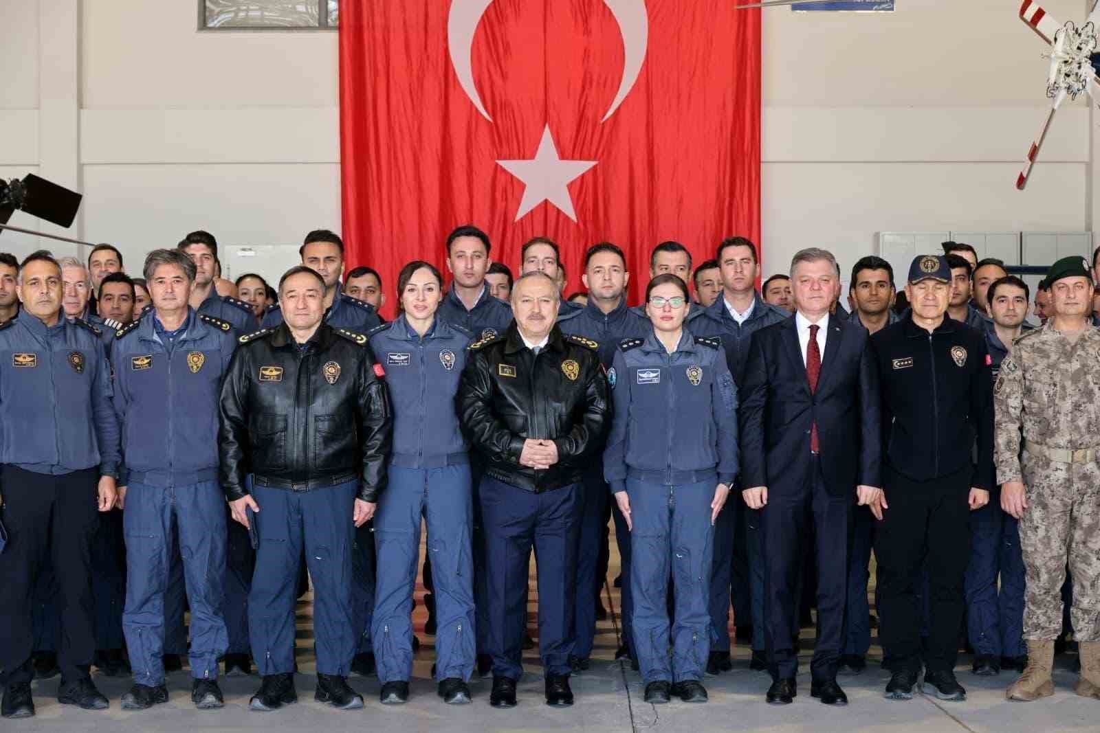 Emniyet Havacılık Daire Başkanlığı kuruluşunun 45. yıl dönümünü kutluyor