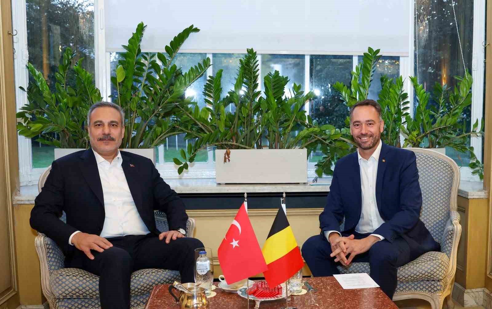 Dışişleri Bakanı Fidan Belçika’da