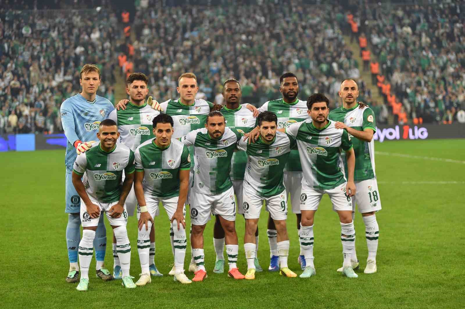 Trendyol 1. Lig: Bursaspor: 2 - Pendikspor: 0