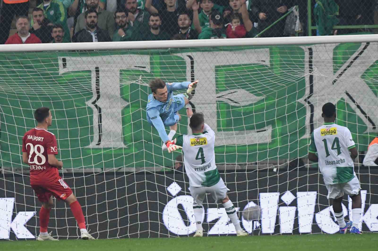 Trendyol 1. Lig: Bursaspor: 2 - Pendikspor: 0