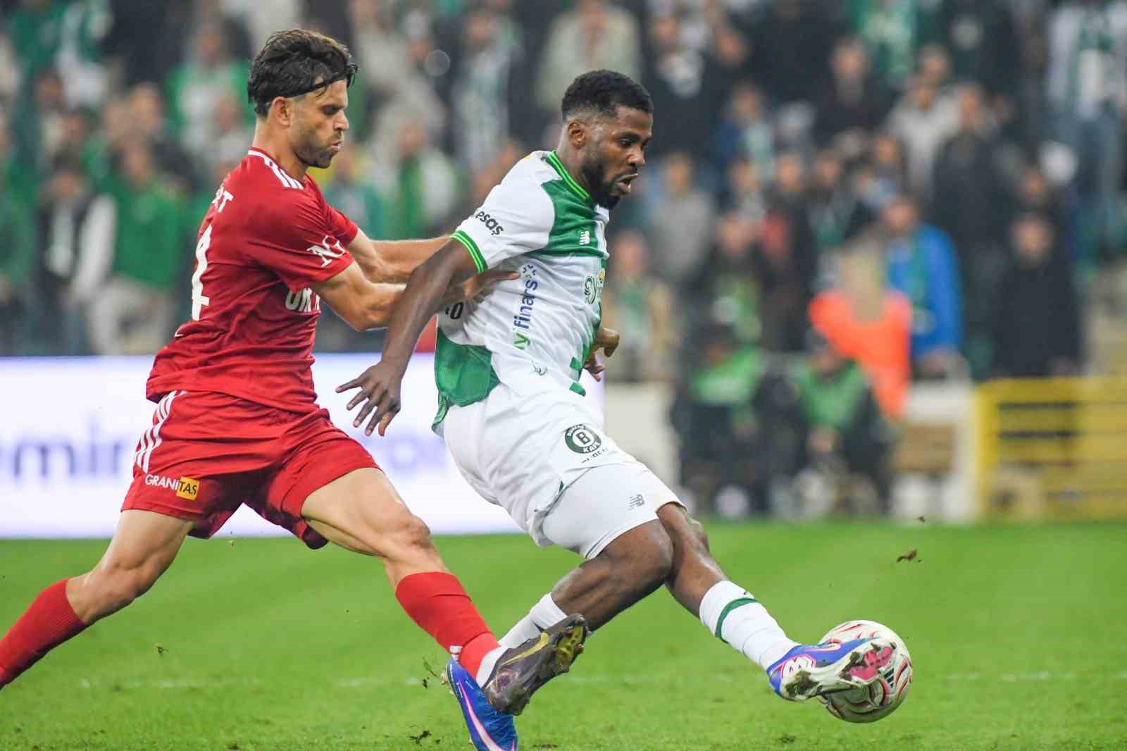 Trendyol 1. Lig: Bursaspor: 2 - Pendikspor: 0