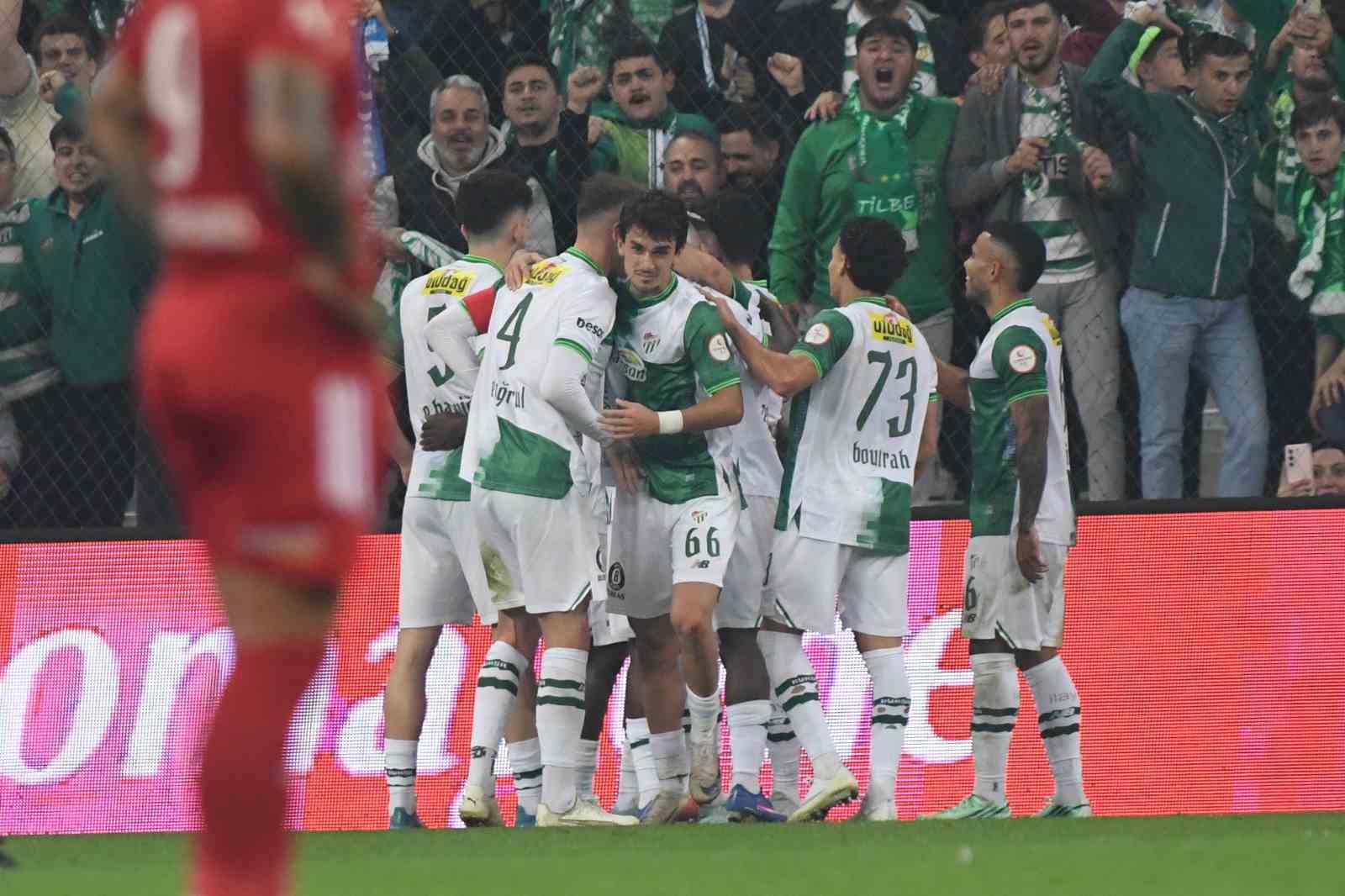 Trendyol 1. Lig: Bursaspor: 2 - Pendikspor: 0