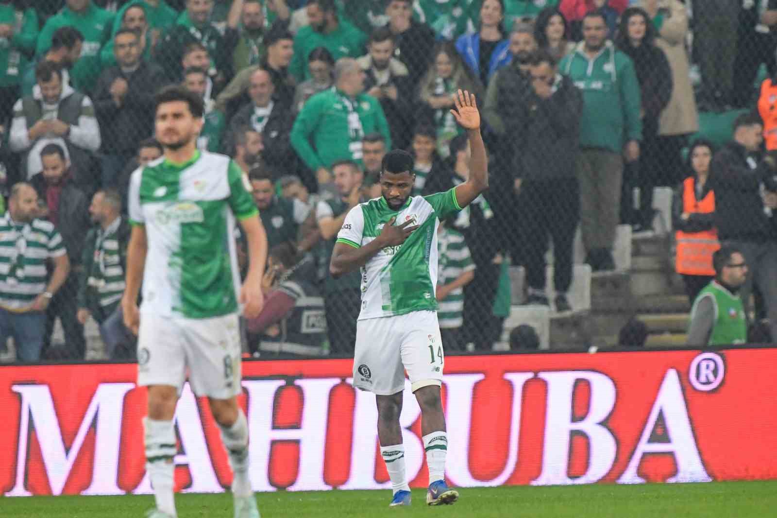 Trendyol 1. Lig: Bursaspor: 2 - Pendikspor: 0