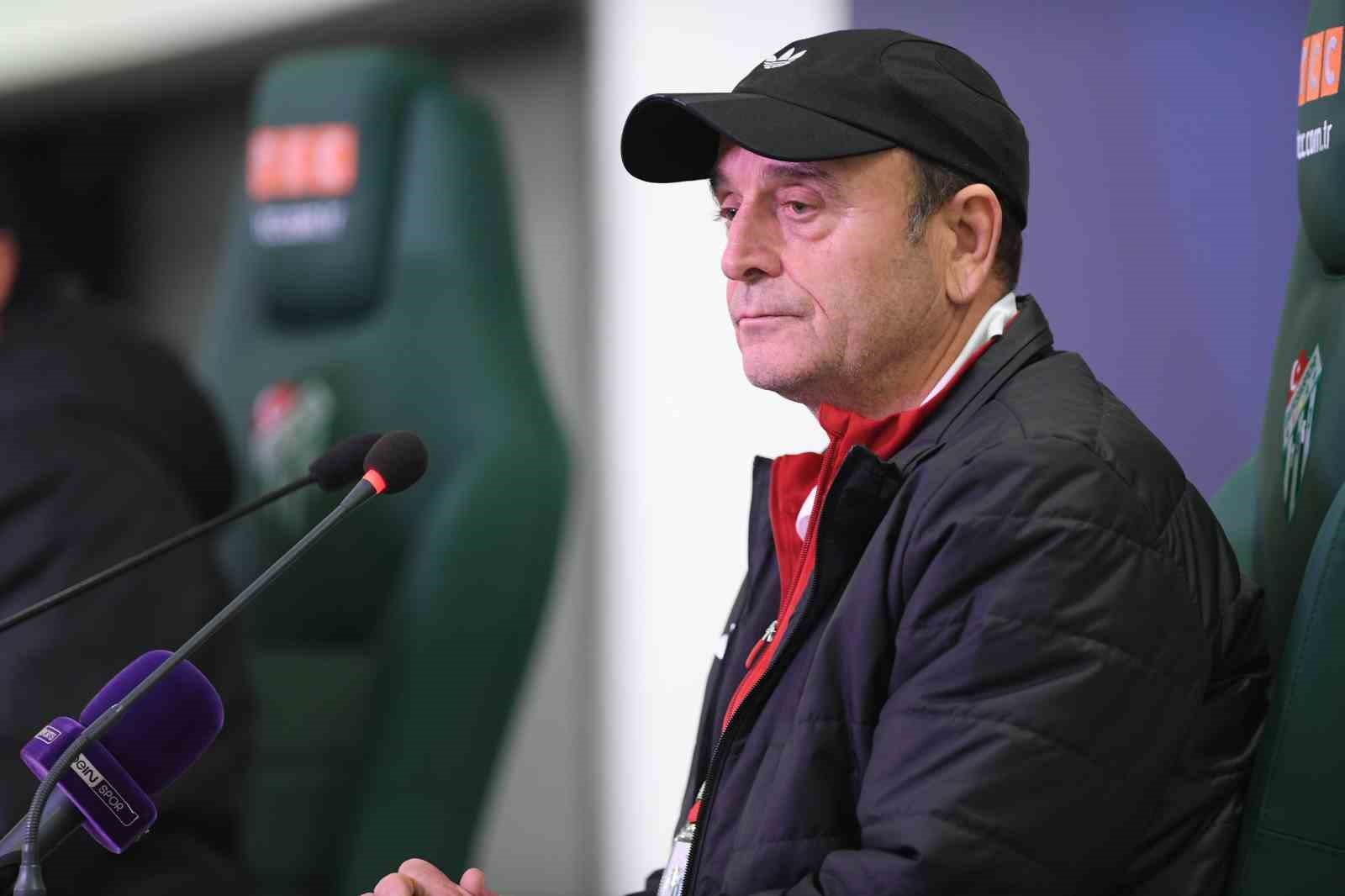 Bursaspor Pendikspor maçının ardından