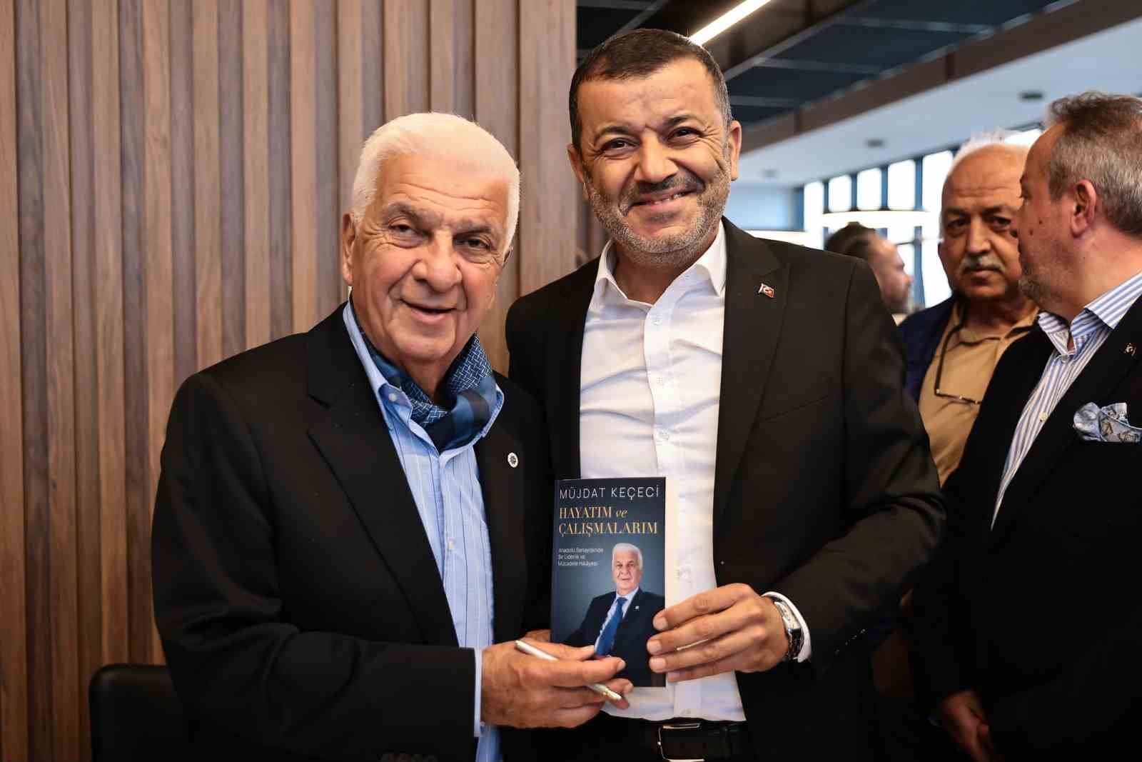 Müjdat Keçeci’nin sanayicilik yolculuğu kitapla ölümsüzleşti