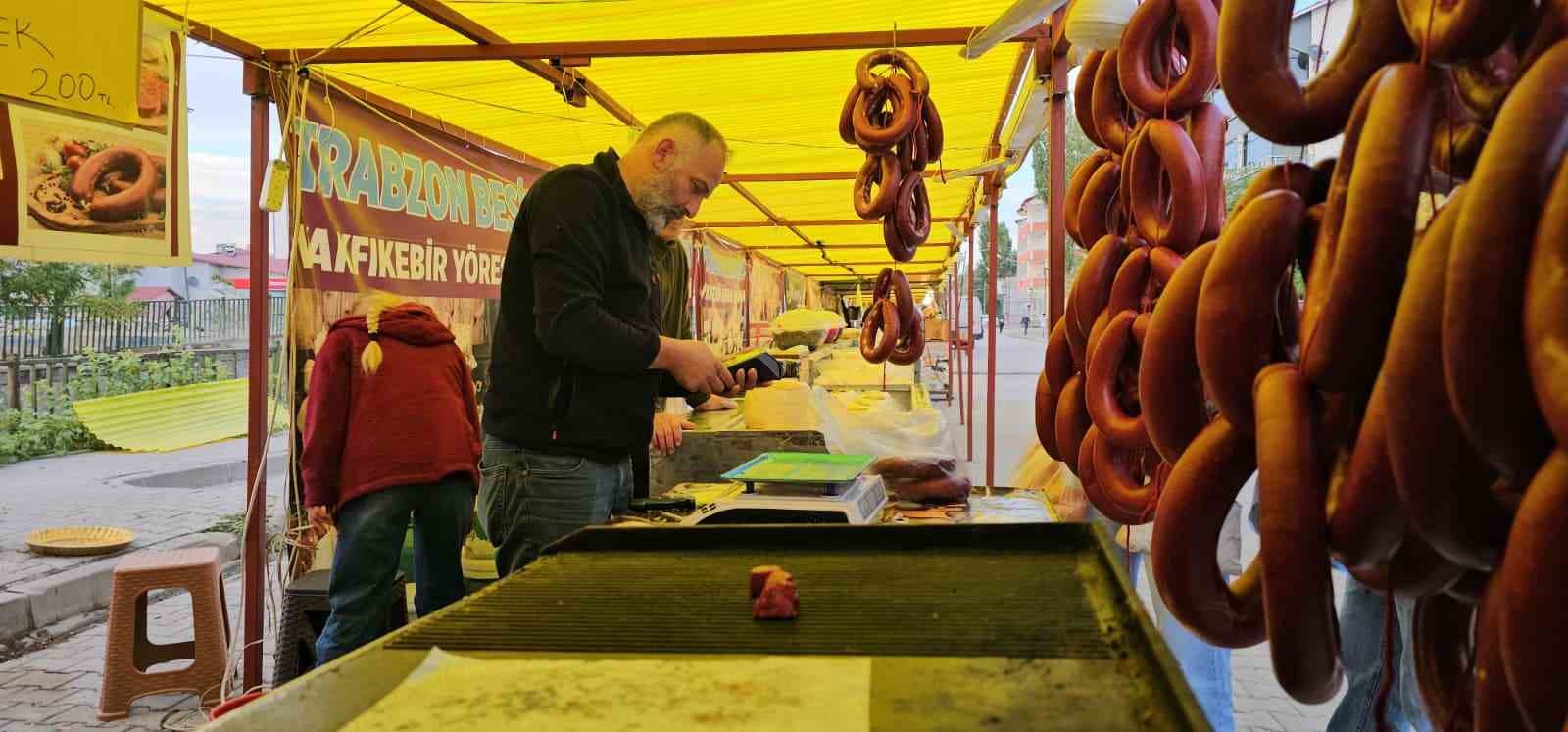 Hasköy’de yöresel lezzetler tezgahlarda yerini aldı