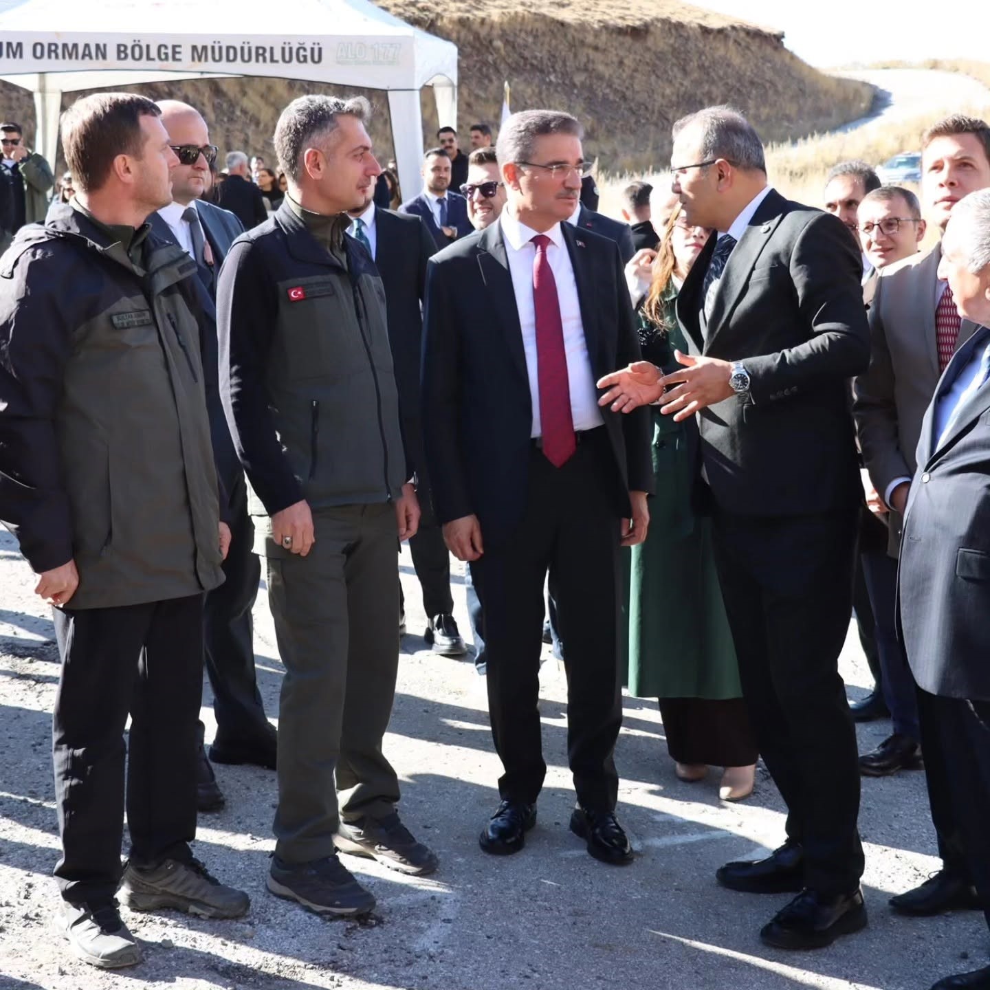 Erzurum’da "uzlaştırma ormanı" açıldı: 20 bin fidan toprakla buluşuyor