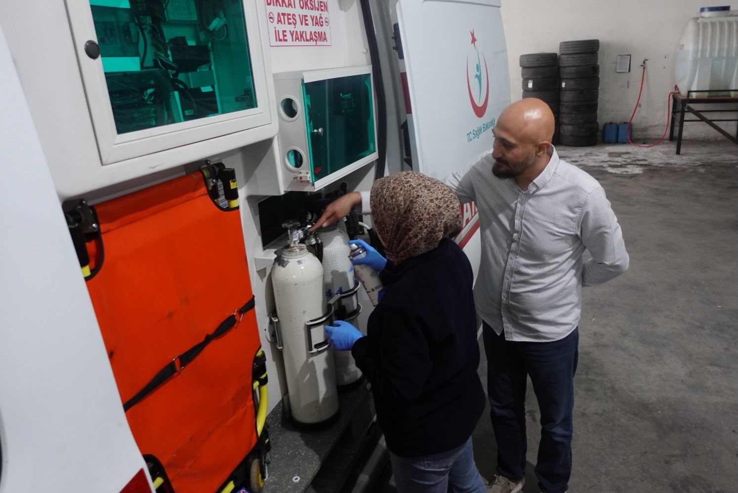 Eskişehir’de sağlık personeline oksijen sistemleri eğitimi verildi