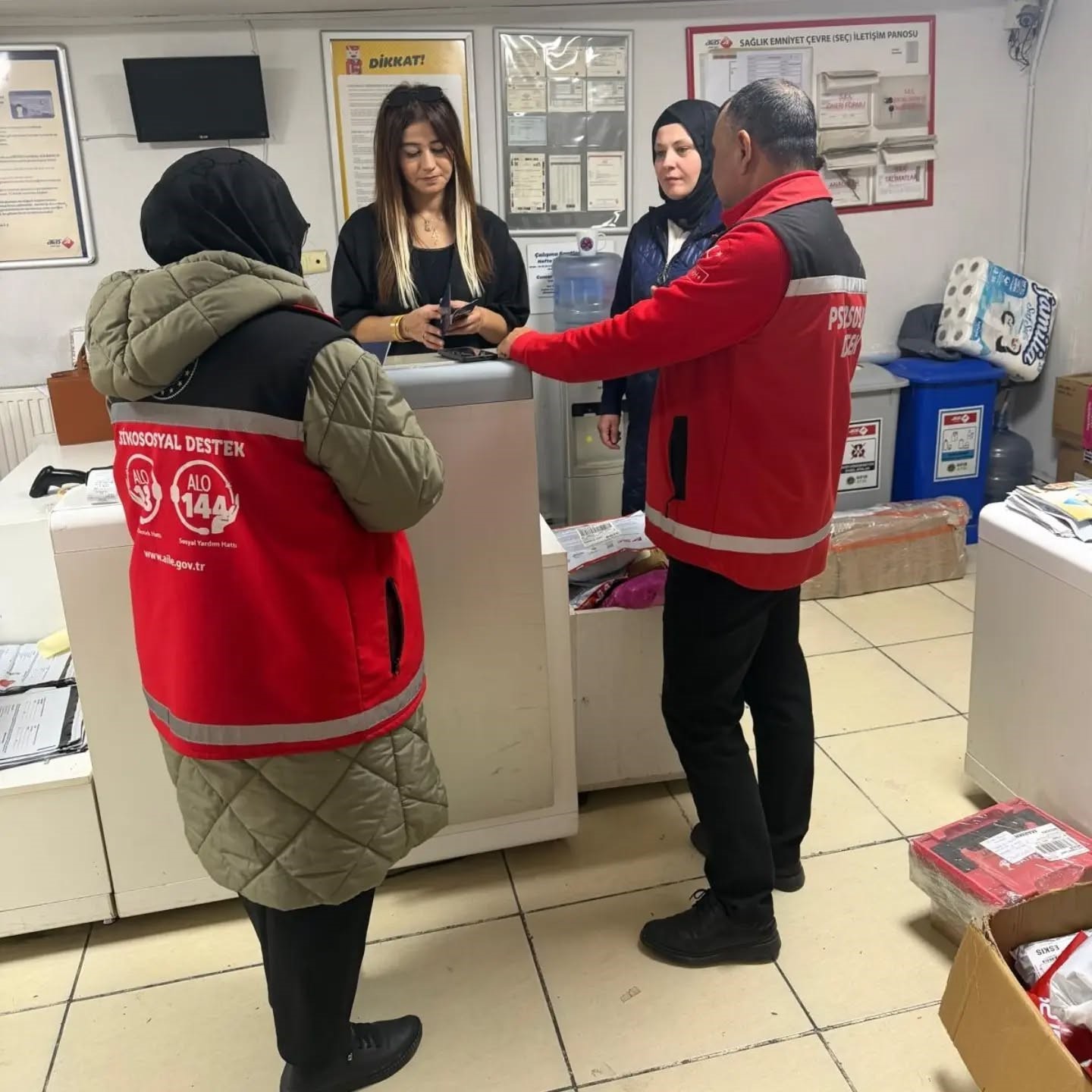 Gediz’de kadına yönelik şiddetle mücadele için farkındalık çalışması