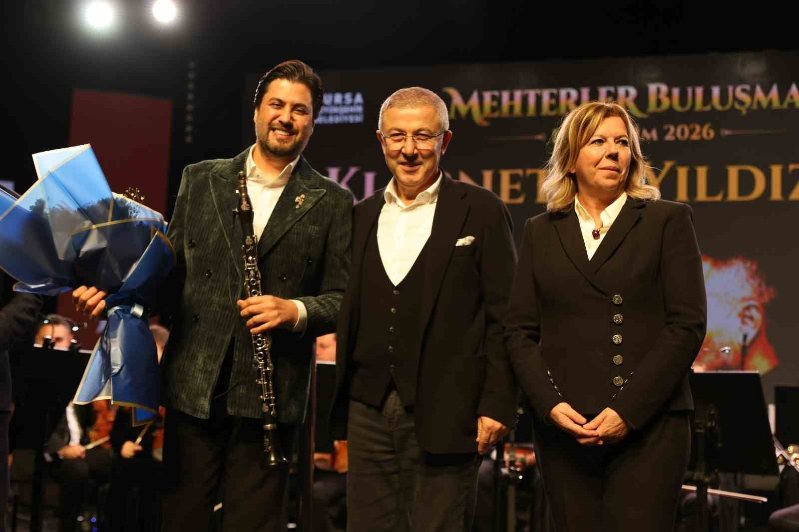 Klarnetin yıldızları Bursa’da sahne aldı