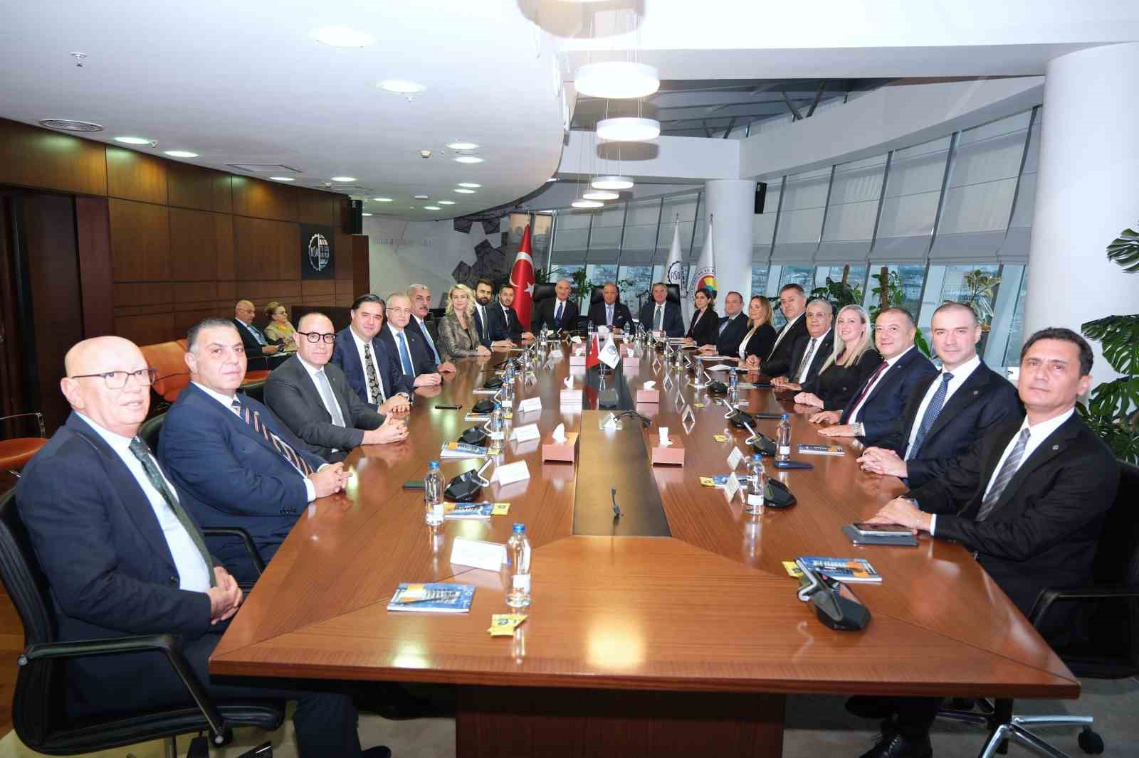 ASO’da yeni dönemin ilk yönetim kurulu toplantısı yapıldı
