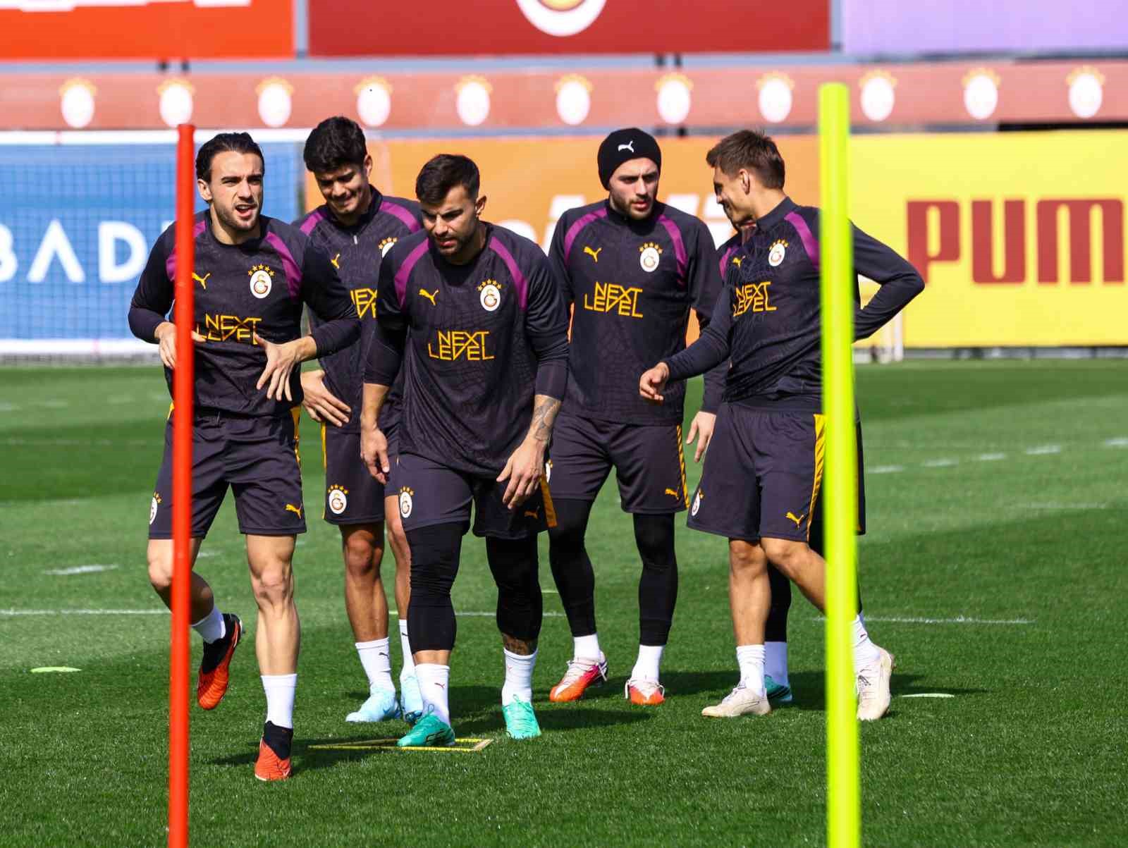 Galatasaray, Lille maçı hazırlıklarını tamamladı