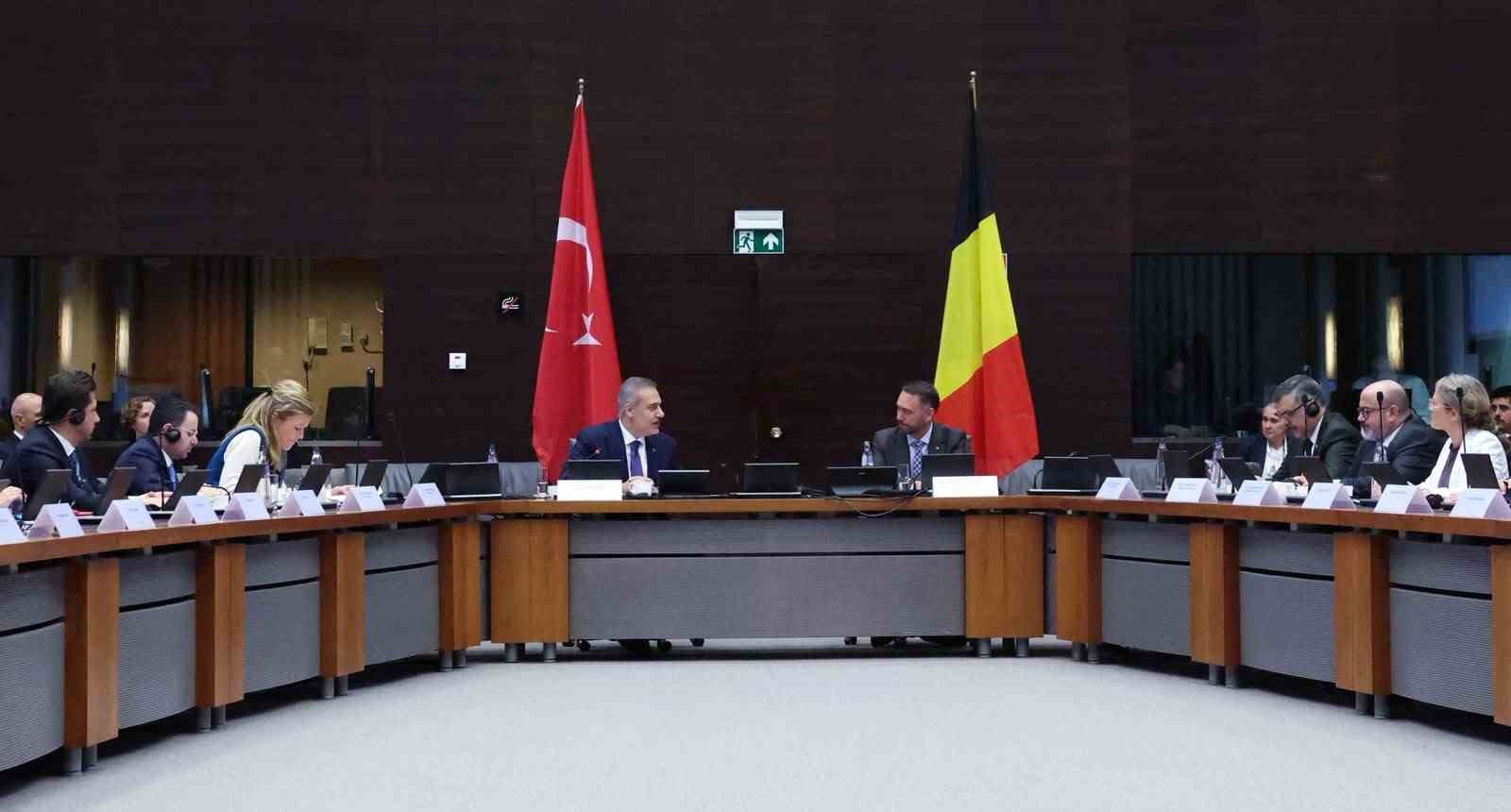 Fidan, Gürlek ve Çiftçi, Türkiye-Belçika Dışişleri, Adalet ve İçişleri Bakanları Dördüncü Toplantısı’na katıldı