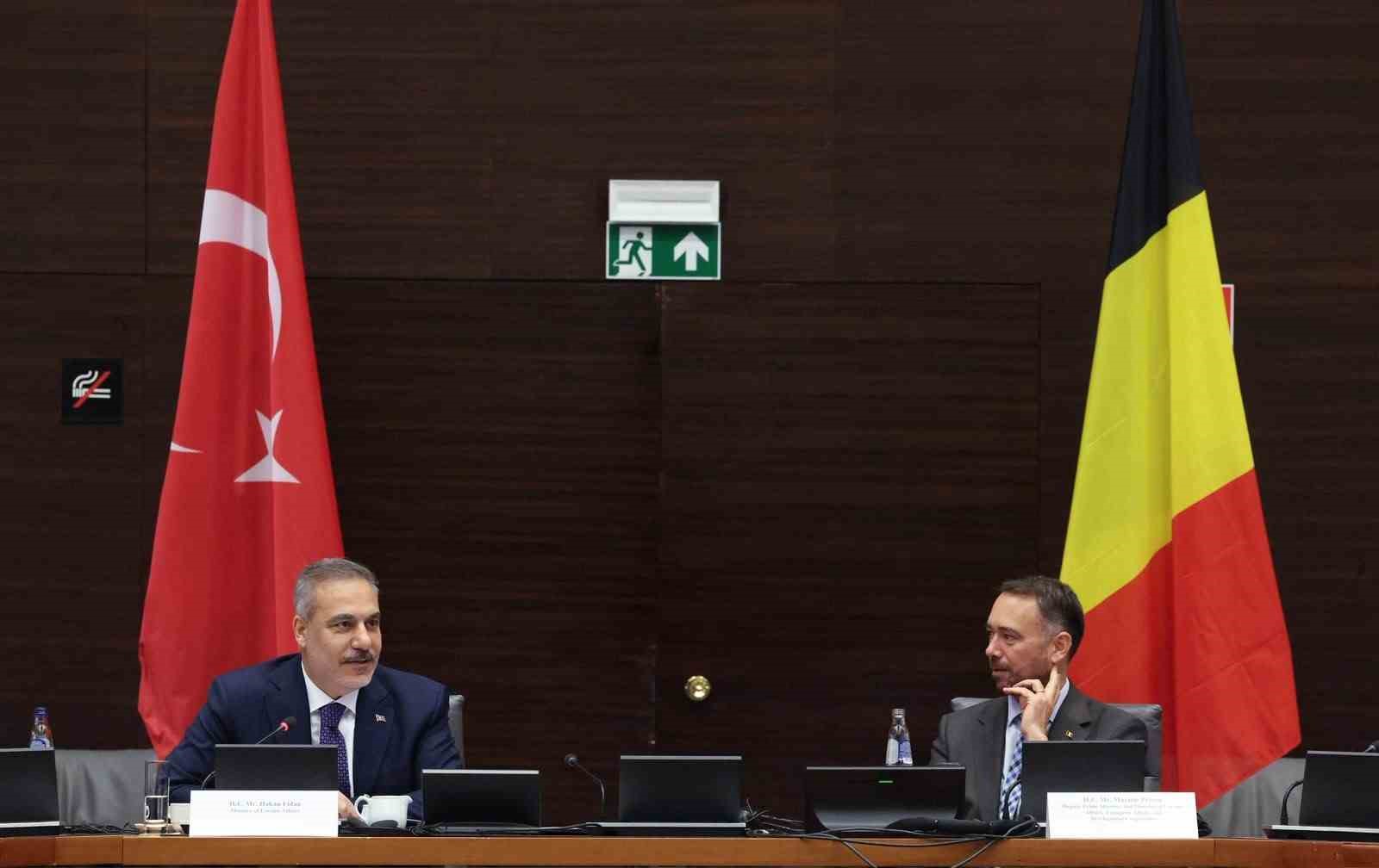 Fidan, Gürlek ve Çiftçi, Türkiye-Belçika Dışişleri, Adalet ve İçişleri Bakanları Dördüncü Toplantısı’na katıldı