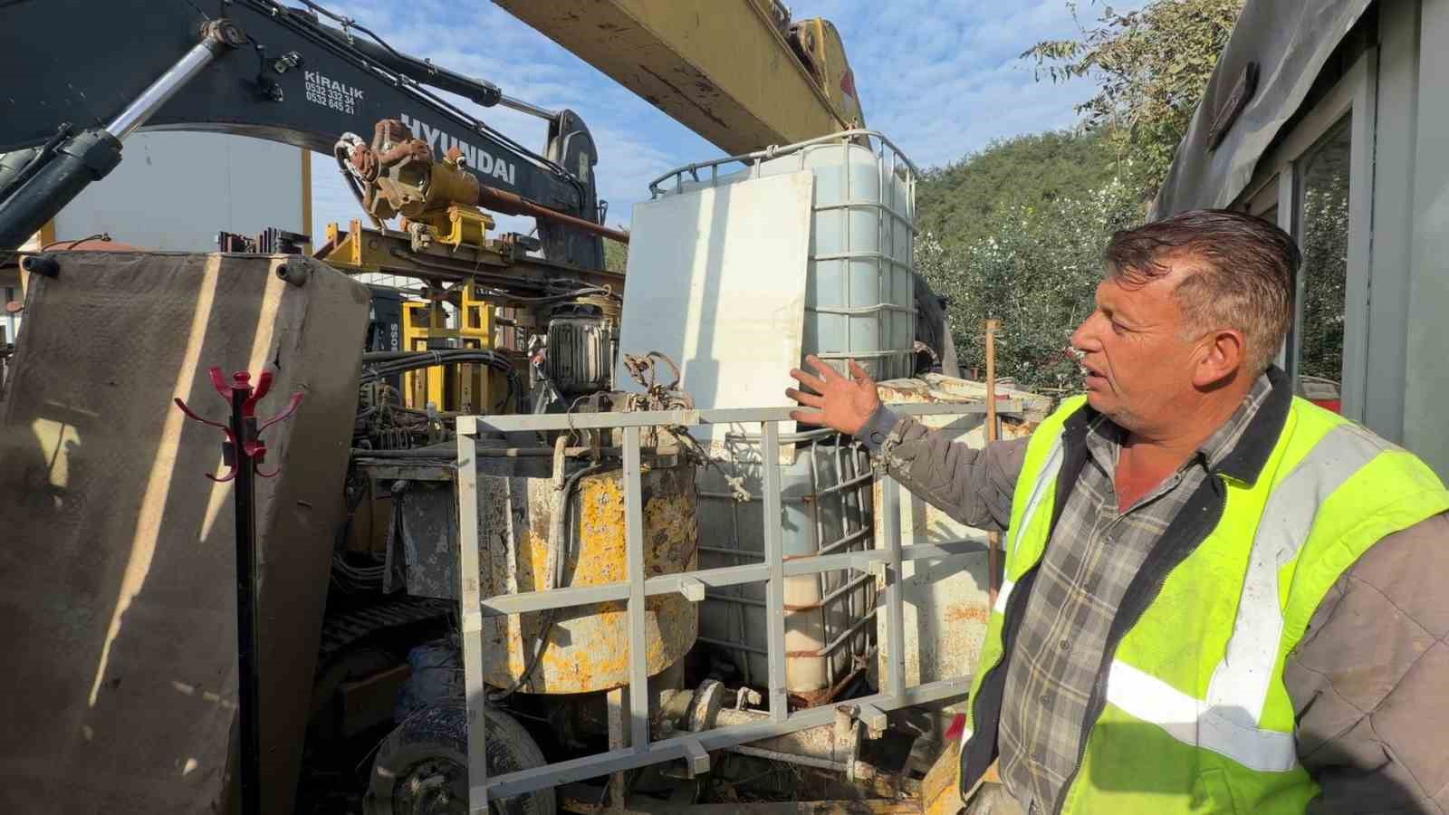 Felakete neden olan dere yatağına yapılmış geniş binalar havadan görüntülendi