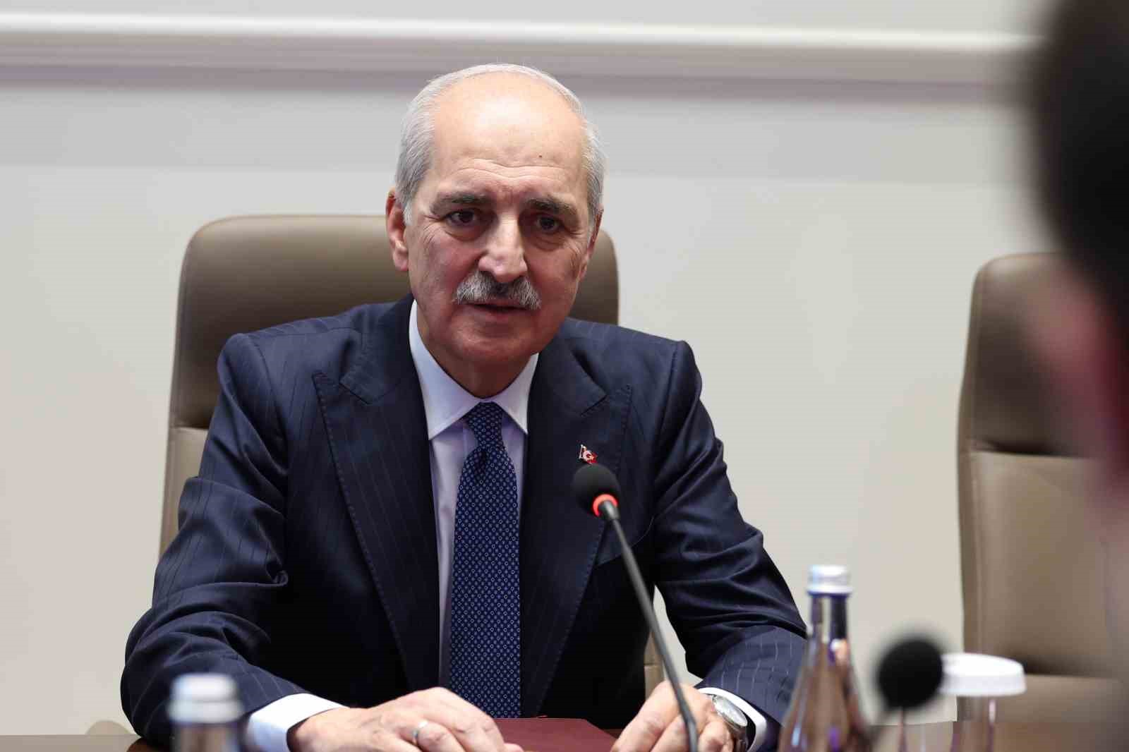 Kurtulmuş, Bişkek’te KKTC Cumhuriyet Meclisi Başkanı Öztürkler ile görüştü